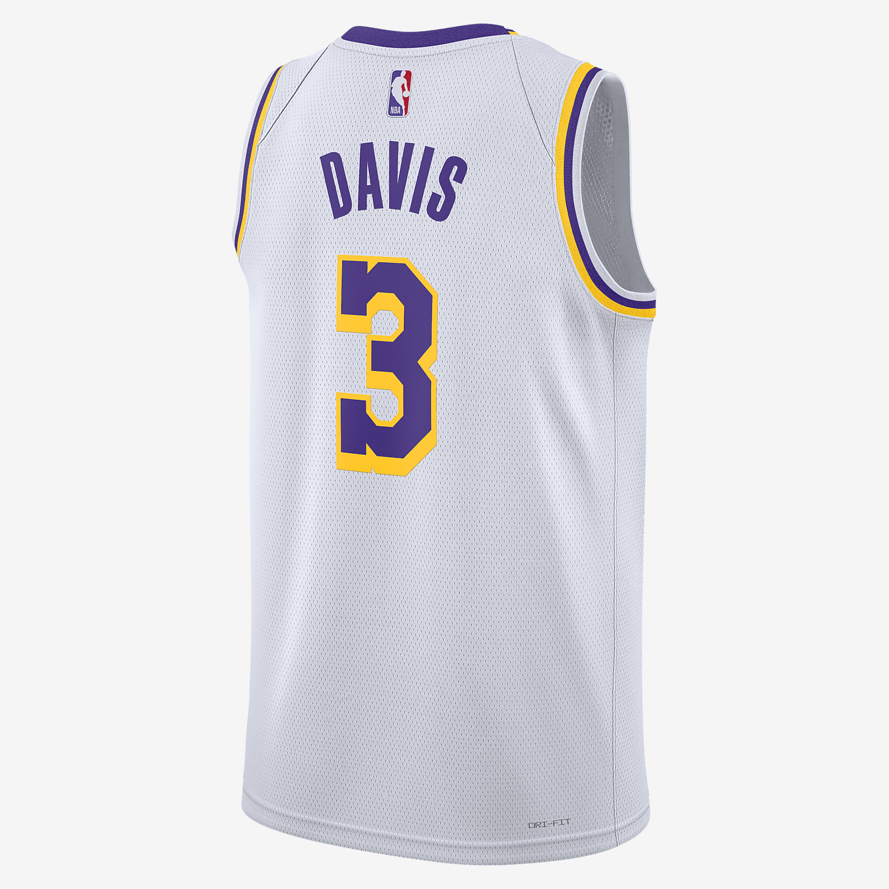 Los Angeles Lakers Association Edition 2022/23 Nike Dri-FIT NBA Swingman Jersey - White