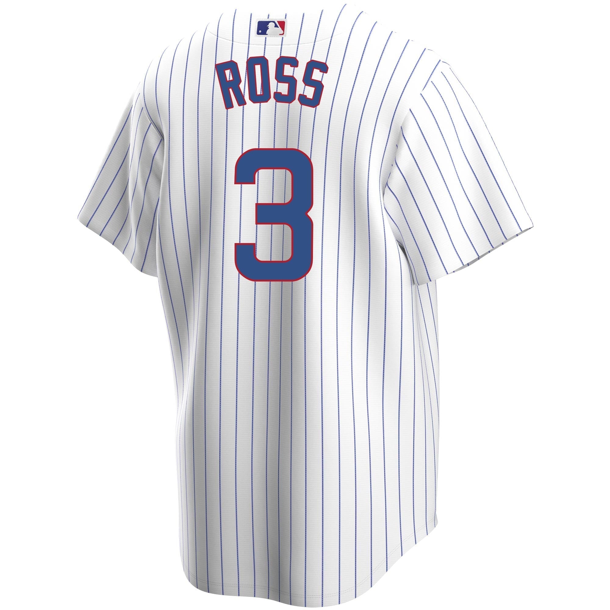 David Ross Chicago Cubs Home Pinstripe Men's Replica Jersey