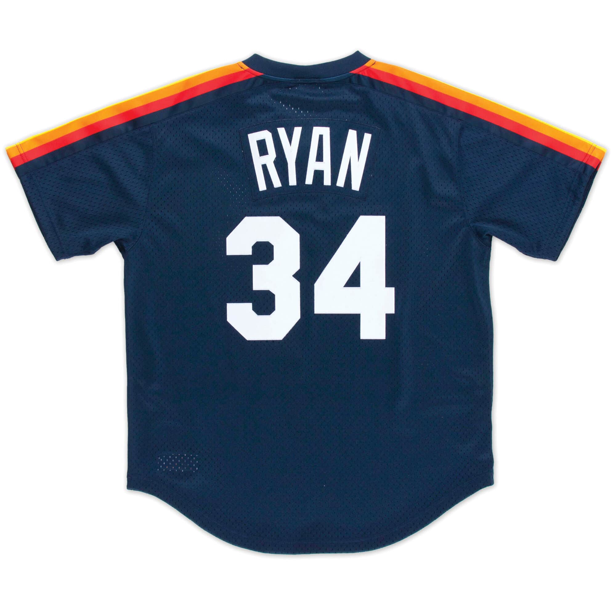 Authentic Mesh BP Jersey Houston Astros 1988 Nolan Ryan