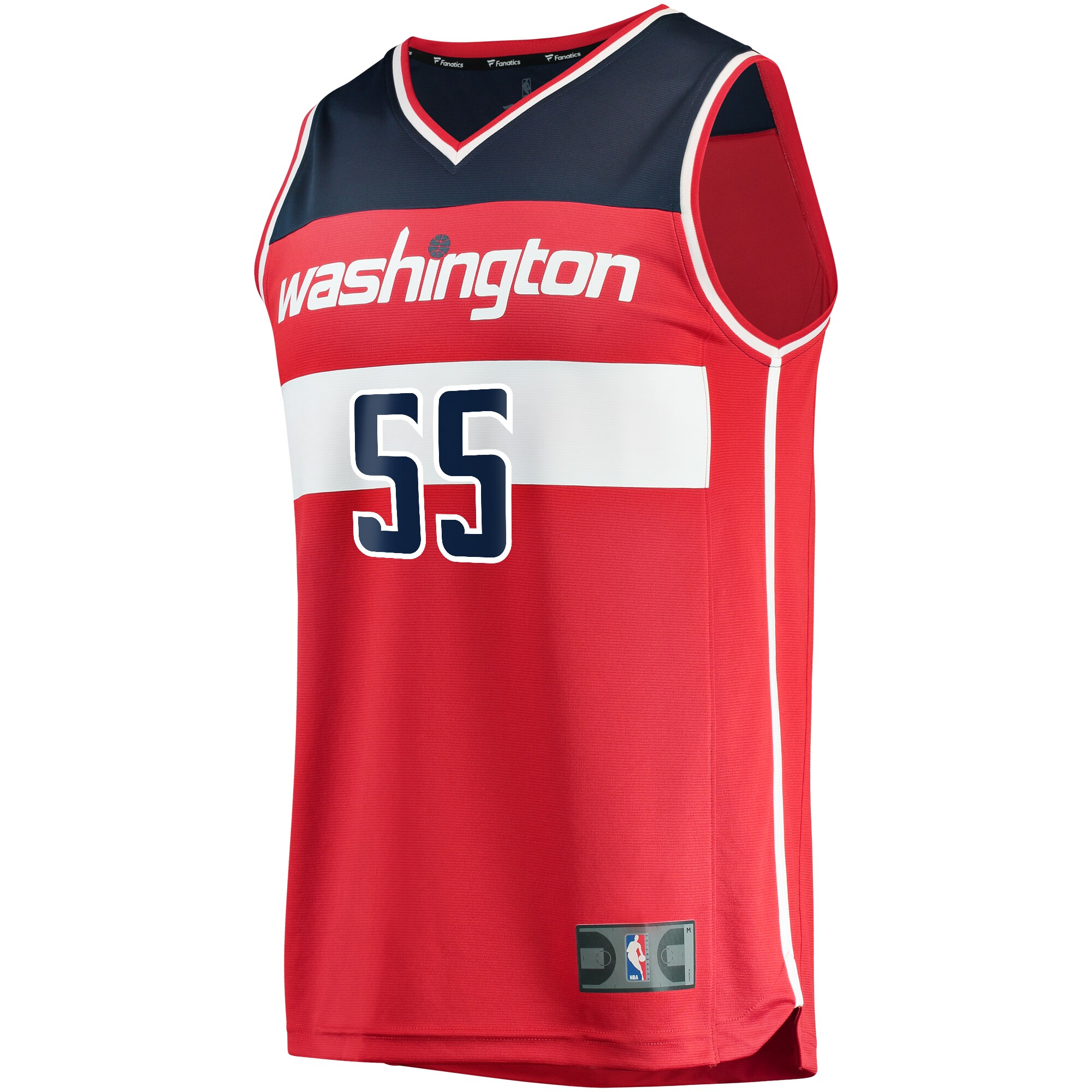 Delon Wright Washington Wizards Fanatics Branded Fast Break Replica Jersey - Icon Edition - Red