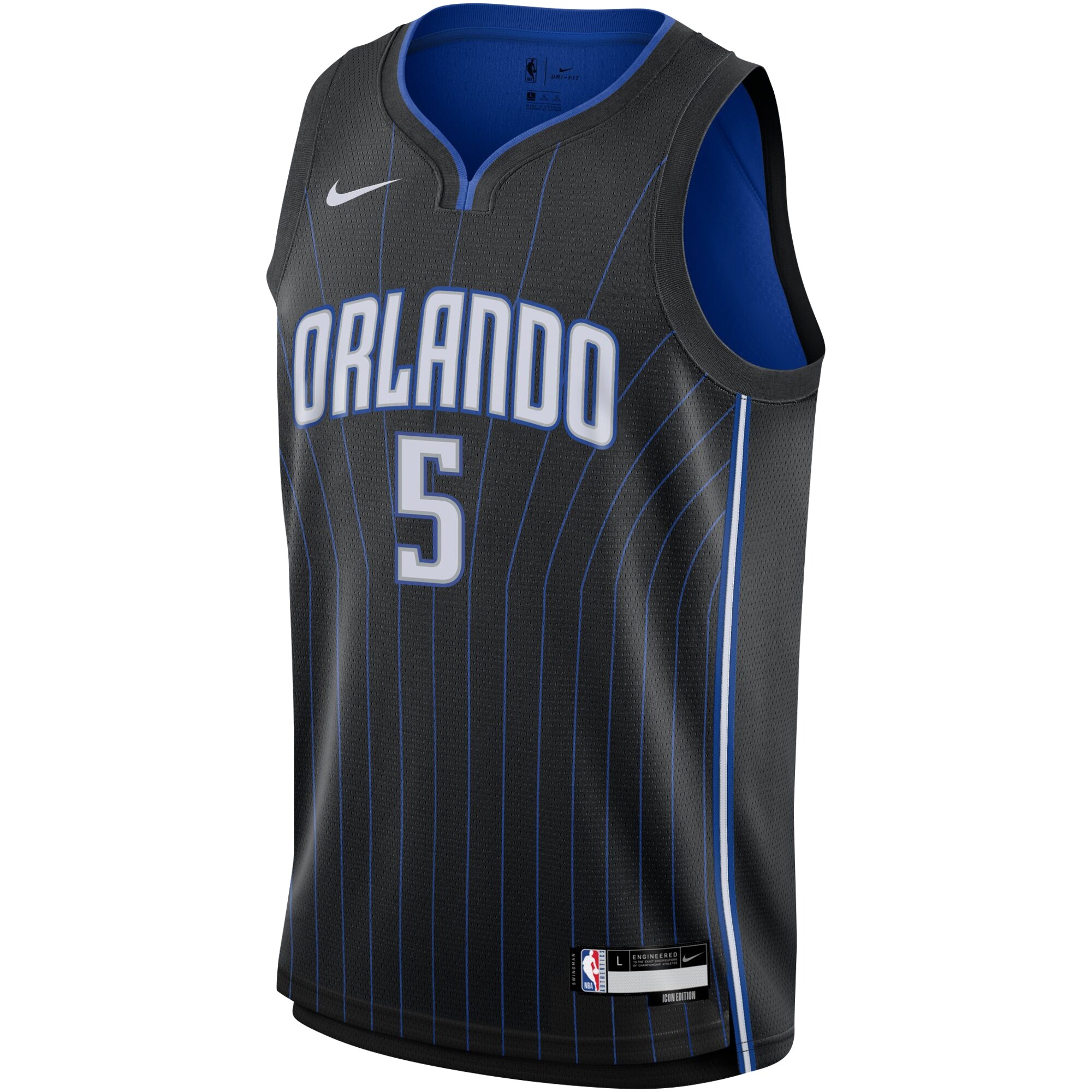 Paolo Banchero Orlando Magic Nike Youth Swingman Jersey - Icon Edition - Black