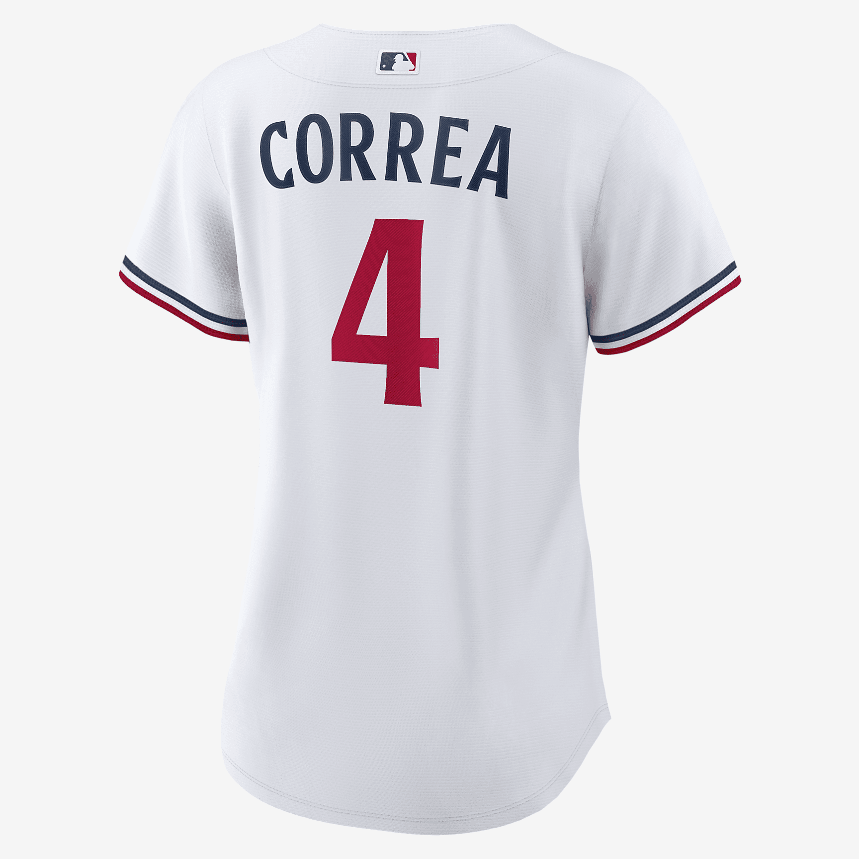 MLB Minnesota Twins (Carlos Correa) Women's Replica Baseball Jersey - White