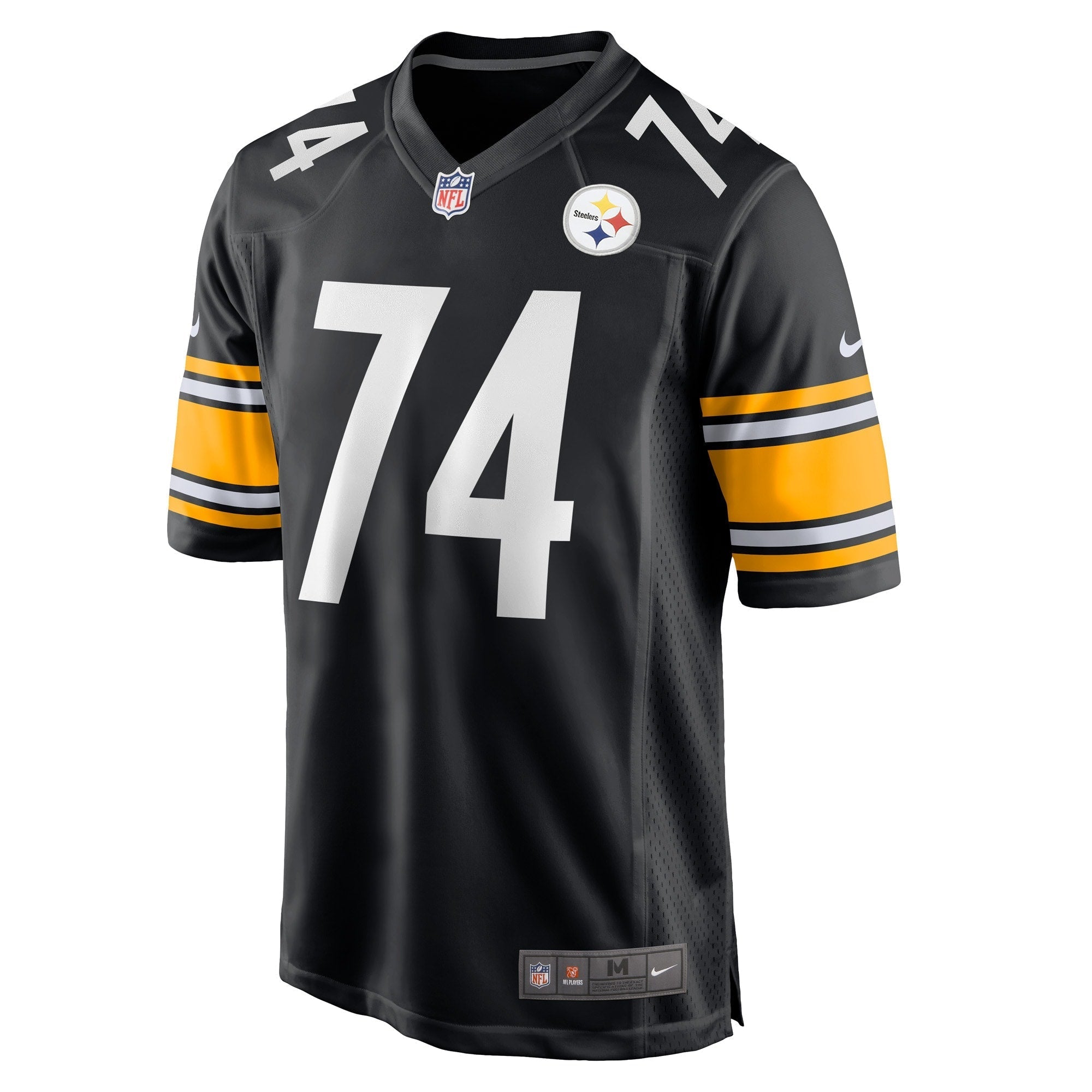 Men's Nike John Leglue Black Pittsburgh Steelers Game Player Jersey