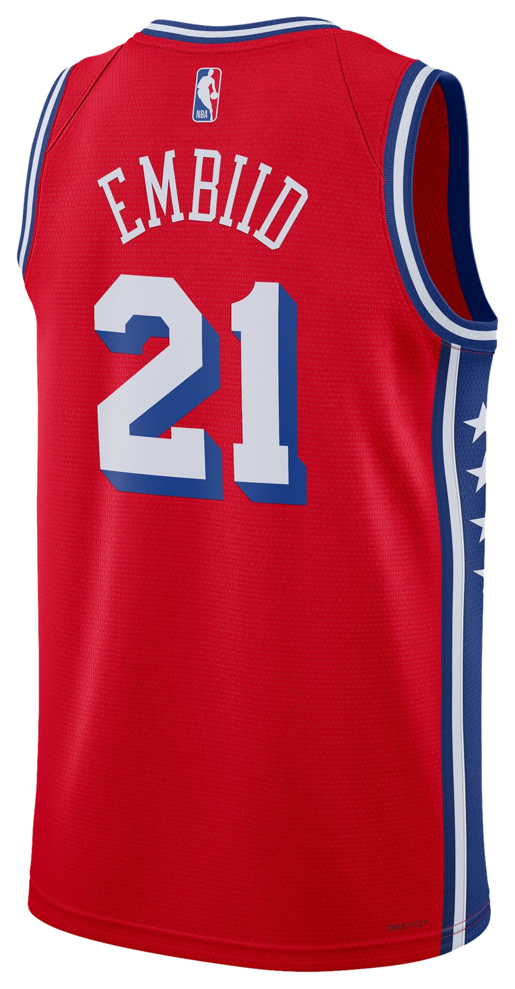 Men's  Nike 76ers Statement Jersey - Red