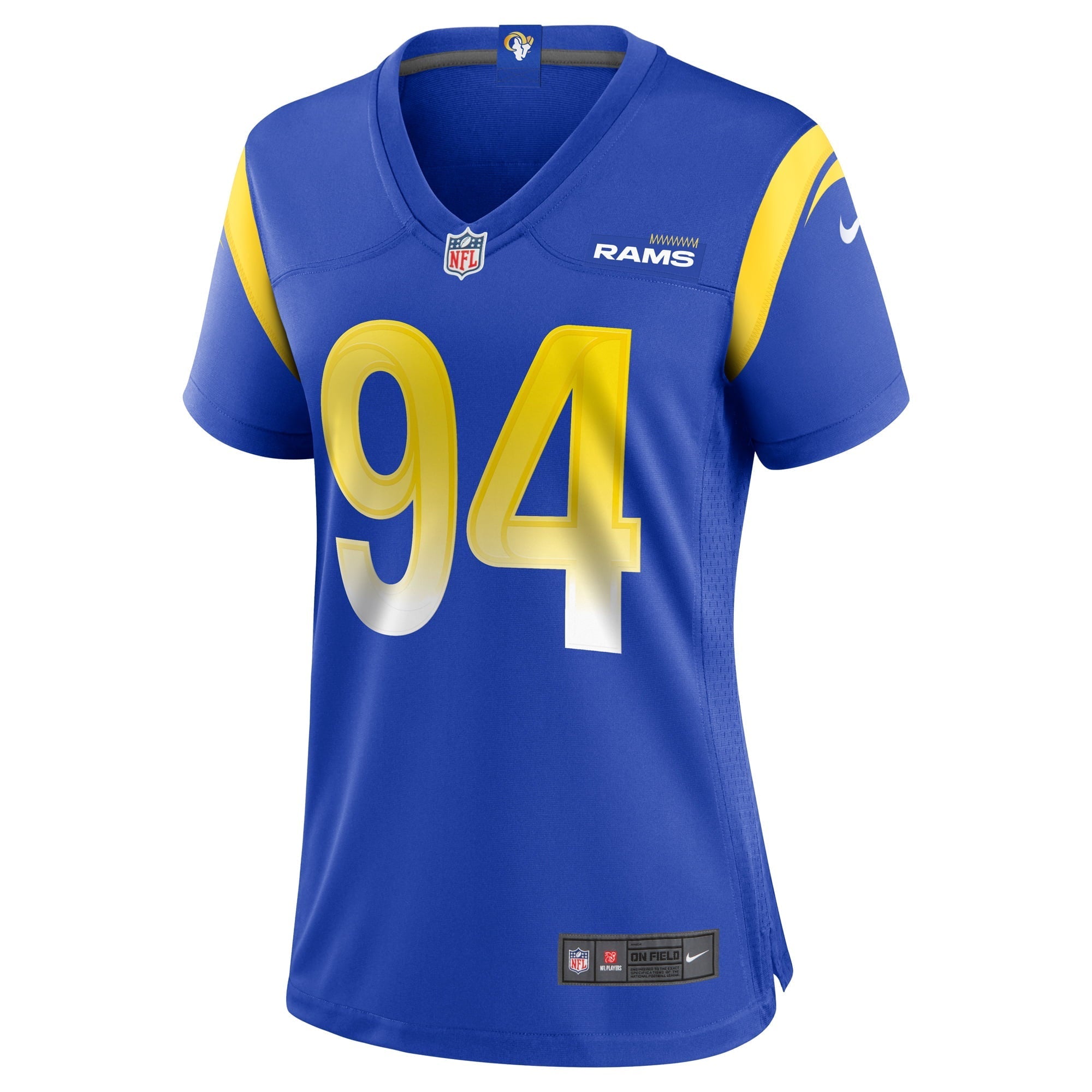 Women's Nike A'Shawn Robinson Royal Los Angeles Rams Game Jersey