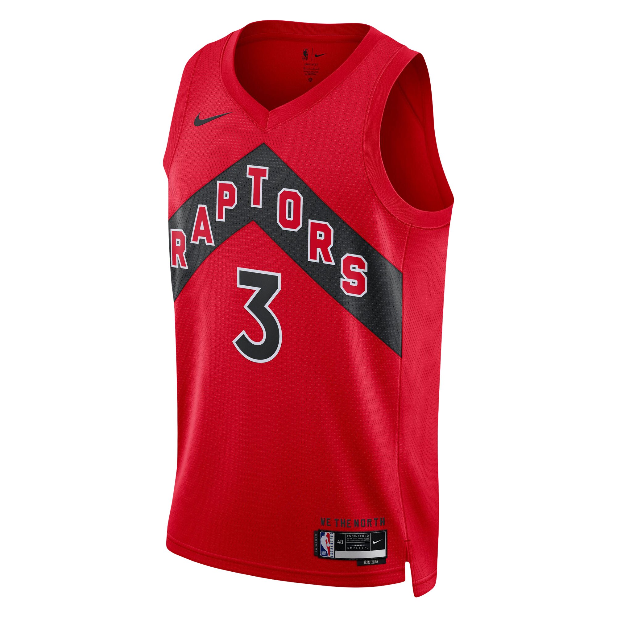 OG Anunoby Toronto Raptors Nike Unisex Swingman Jersey - Association Edition - Red
