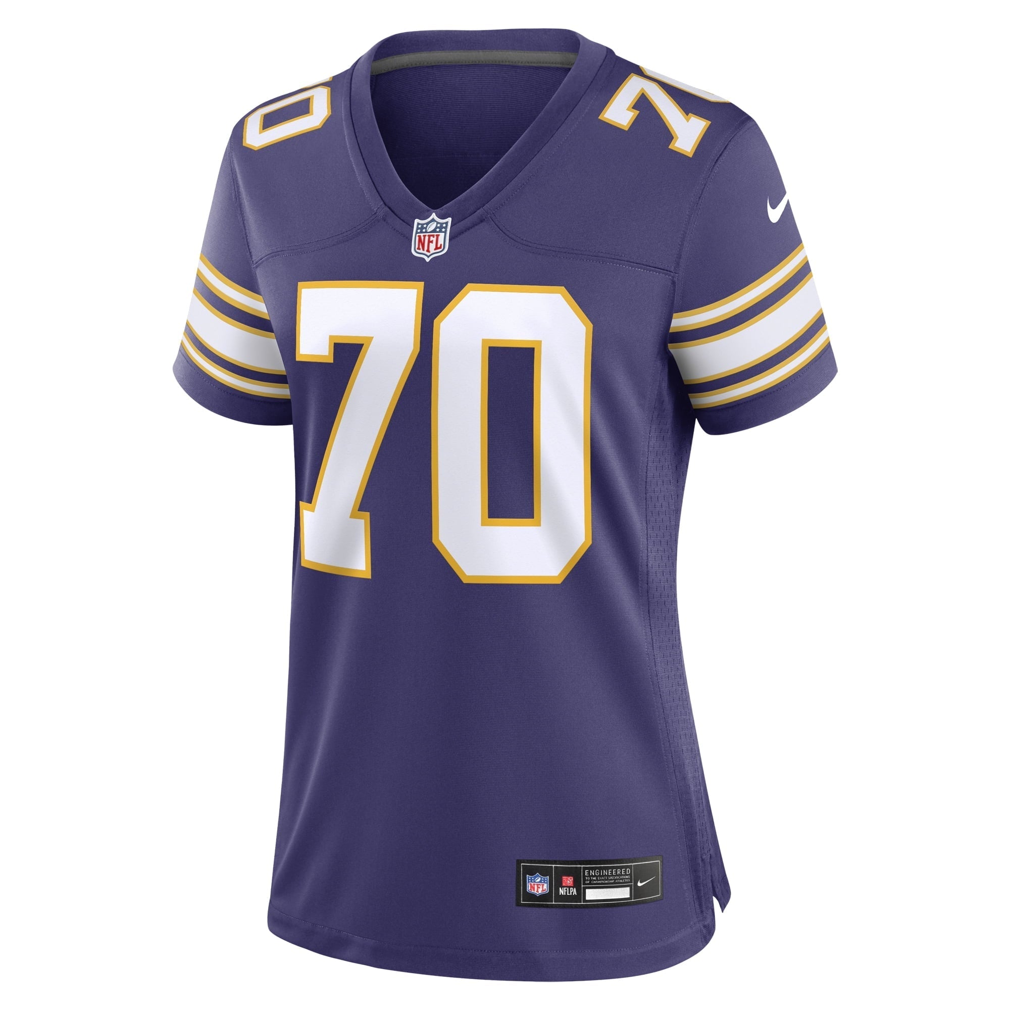 Women's Nike Jim Marshall Purple Minnesota Vikings Classic Retired Player Jersey