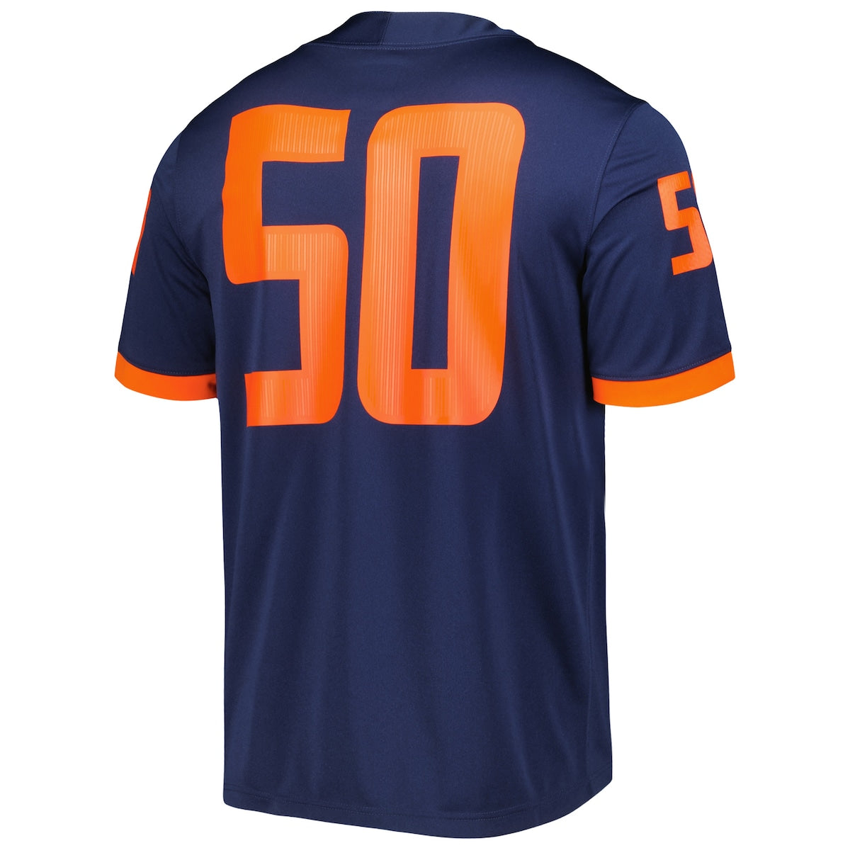 Men's  Nike Illinois #50 Untouchable Football Jersey - Navy