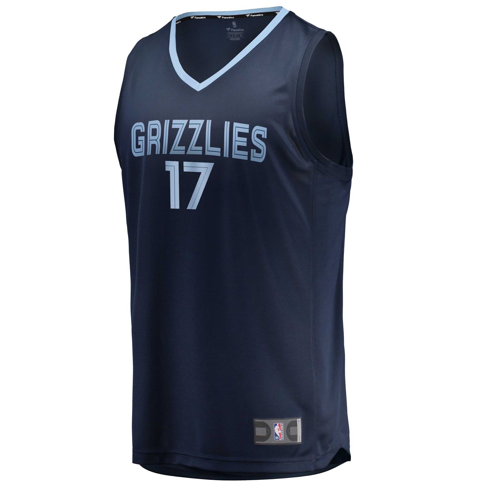 Jonas Valanciunas Memphis Grizzlies Fanatics Branded Youth Fast Break Replica Jersey Navy - Icon Edition