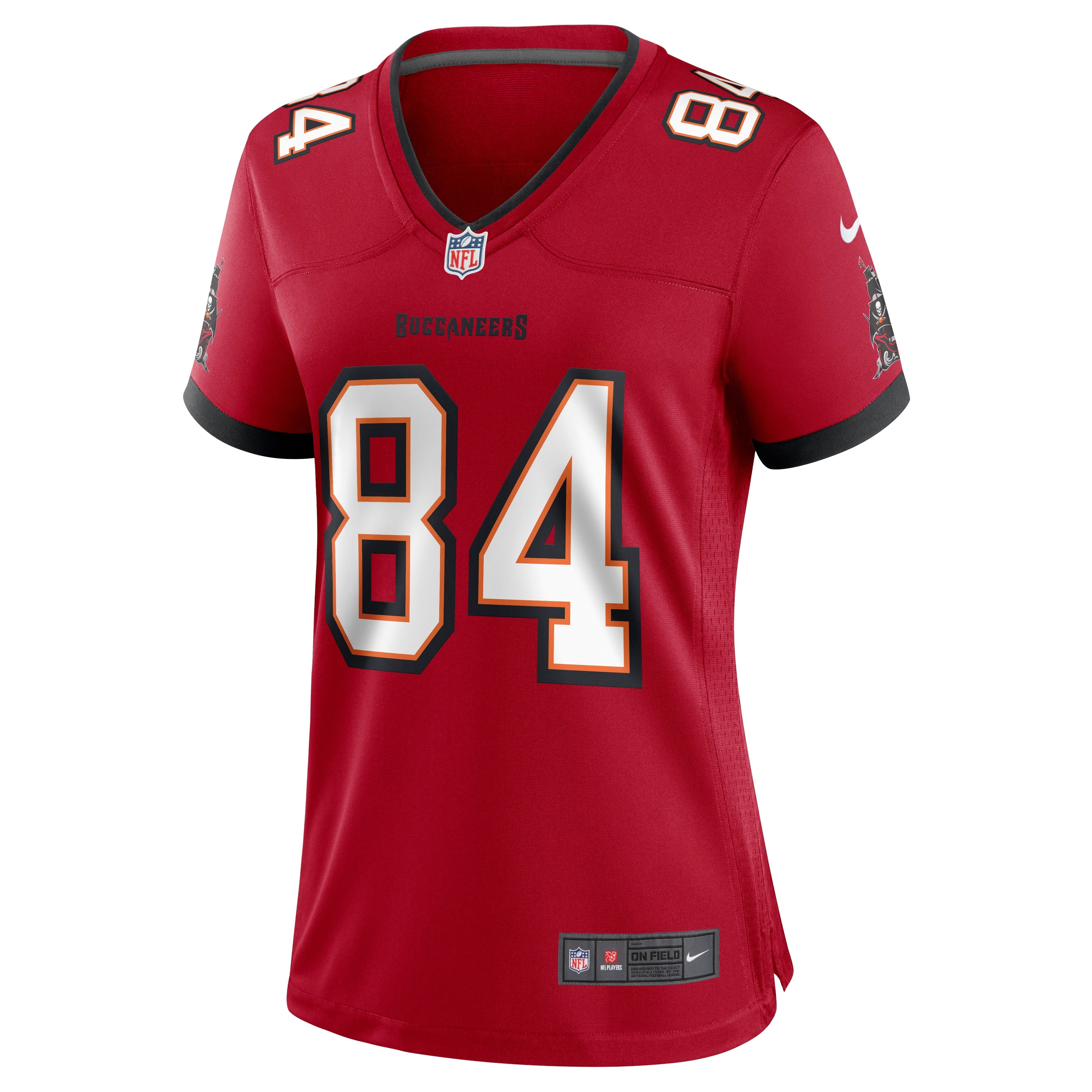 Women's Nike Cameron Brate Red Tampa Bay Buccaneers Game Jersey