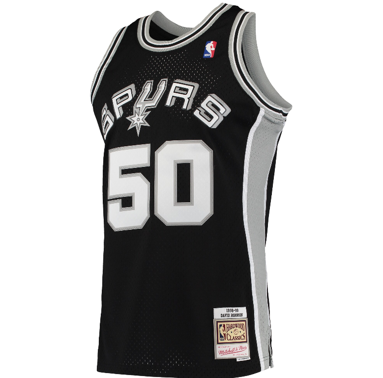 Men's David Robinson San Antonio Spurs Mitchell & Ness Hardwood Classics 1998-99 Swingman Jersey - Black