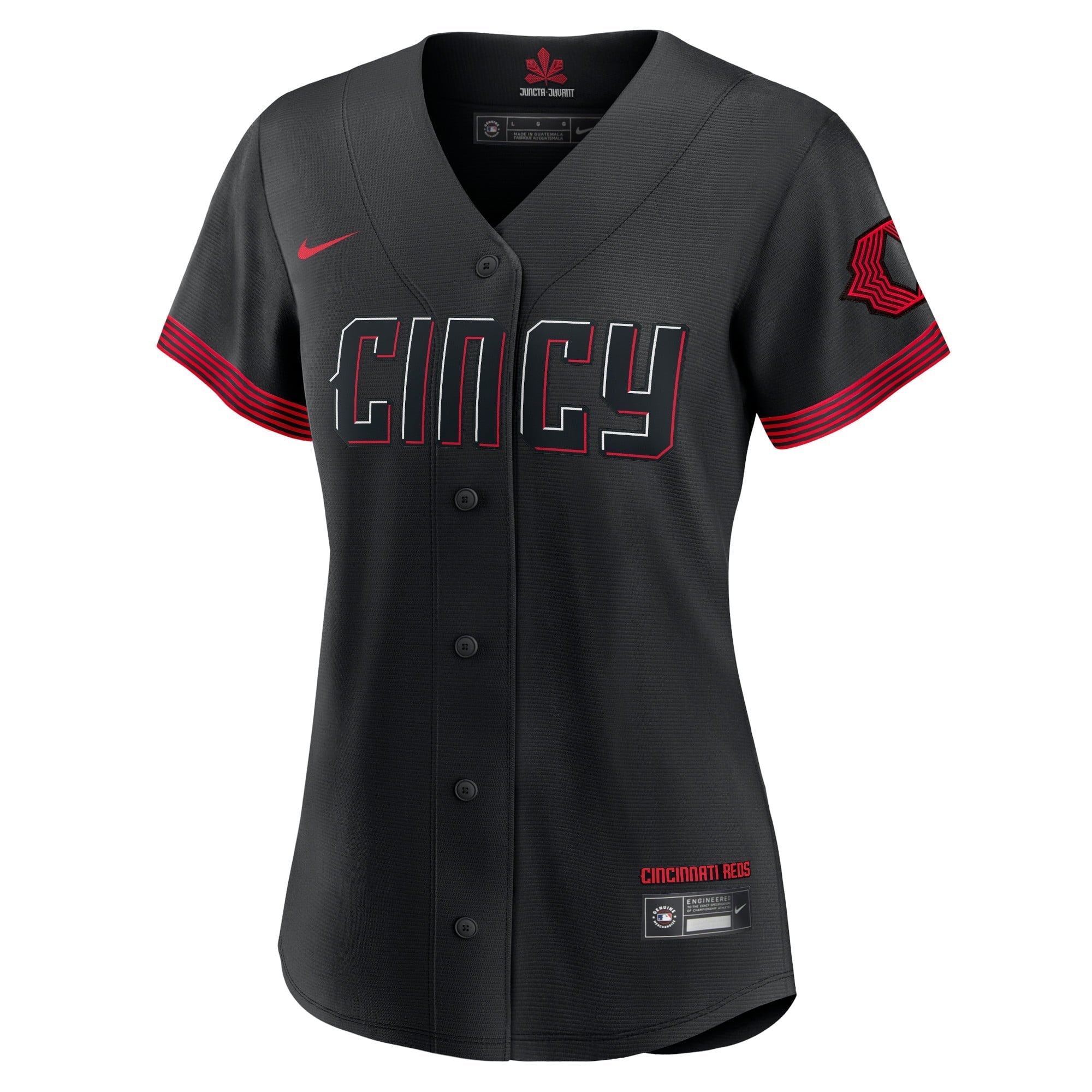 Women's Nike Joey Votto Black Cincinnati Reds 2023 City Connect Replica Player Jersey