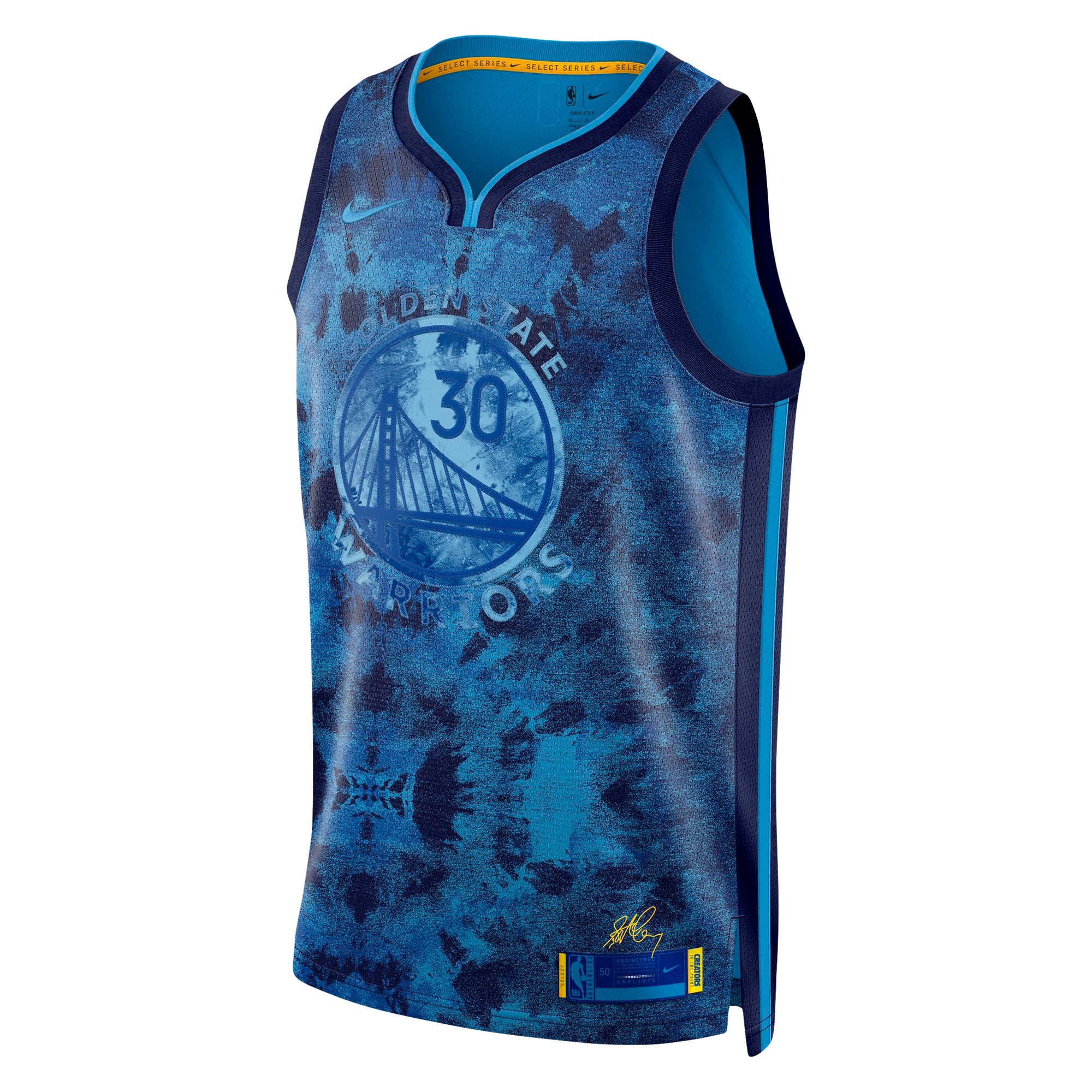 Stephen Curry Golden State Warriors Nike Unisex Select Series Swingman Jersey - Royal