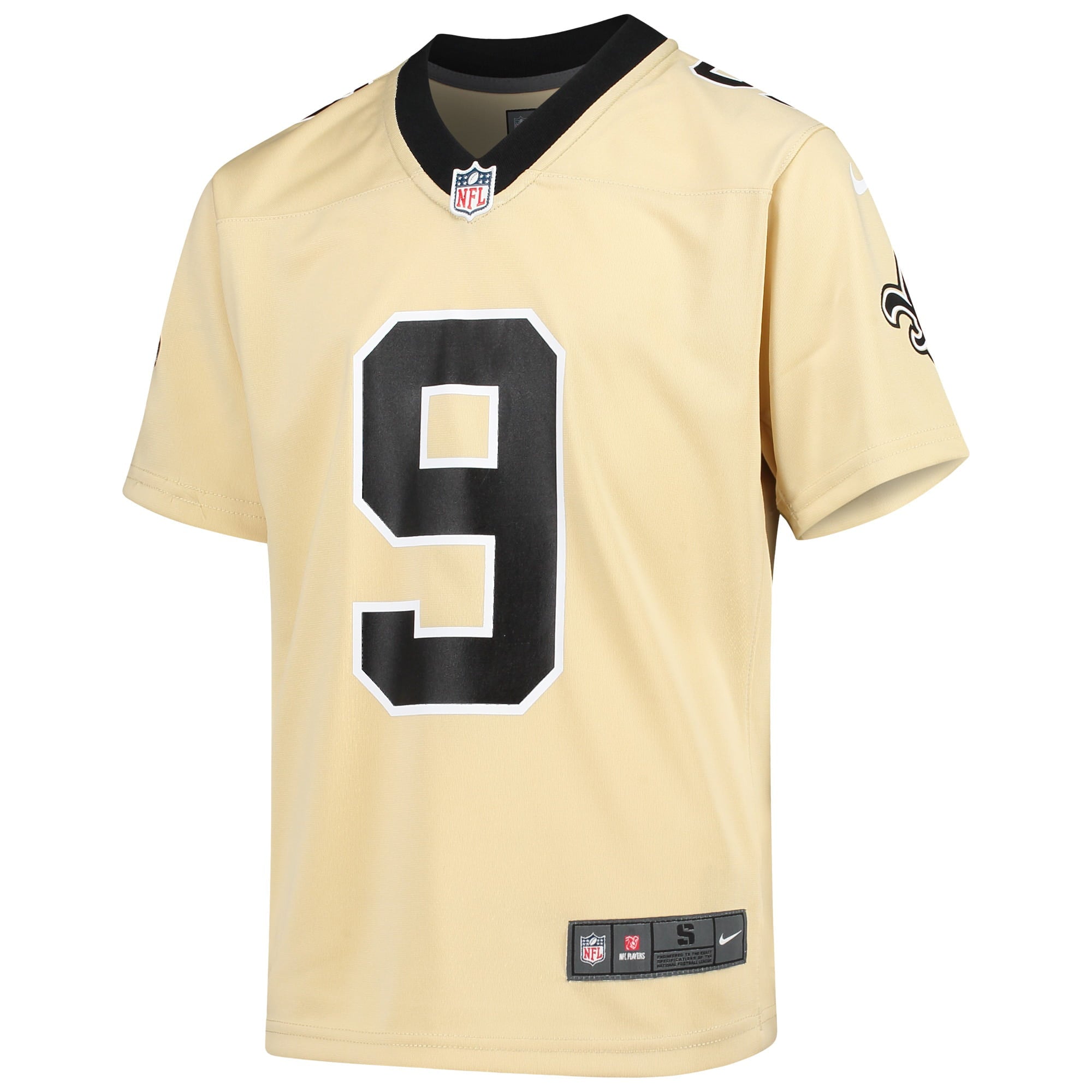 Youth Nike Drew Brees Gold New Orleans Saints Inverted Game Jersey