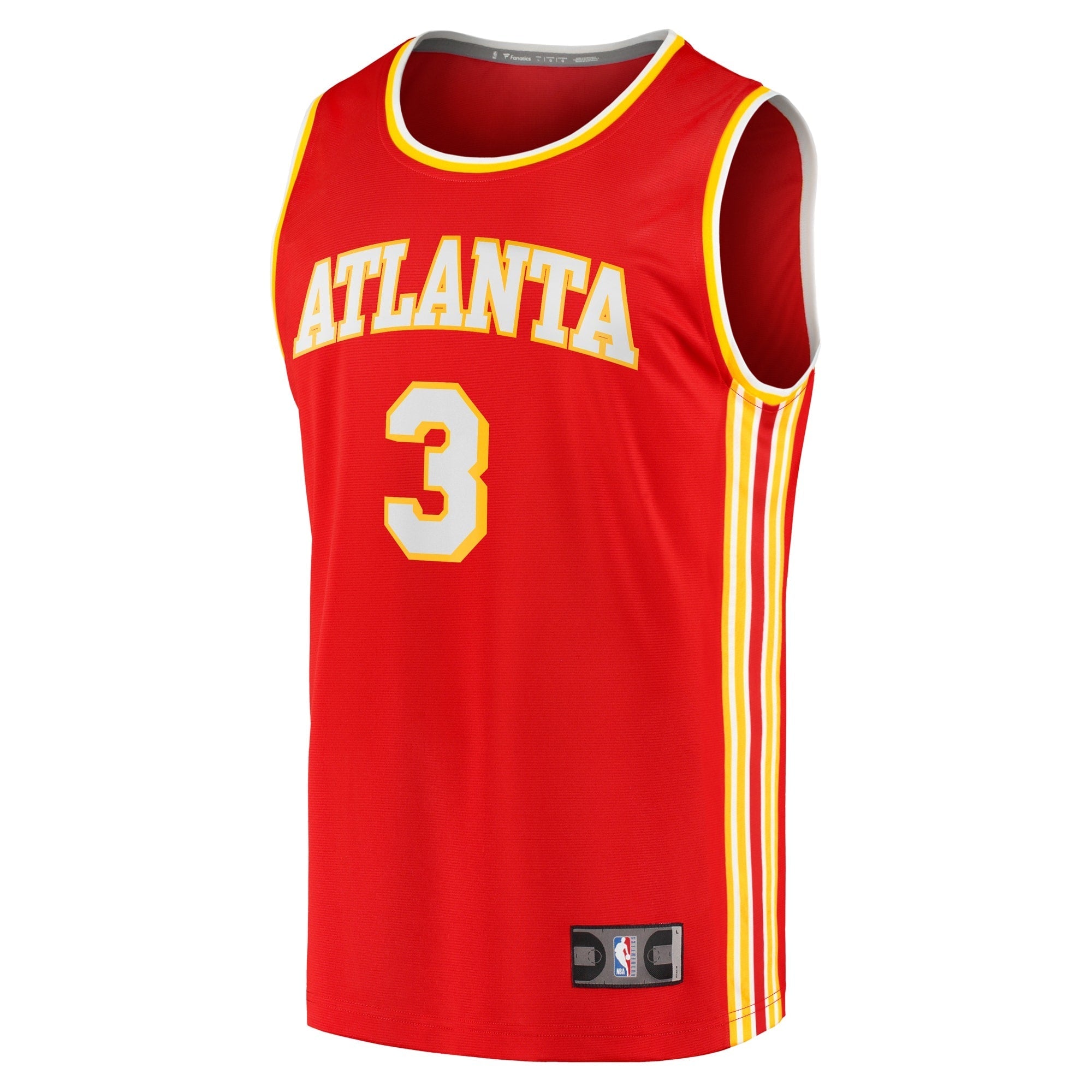Men's Fanatics Branded Aaron Holiday Red Atlanta Hawks Fast Break Replica Jersey - Icon Edition