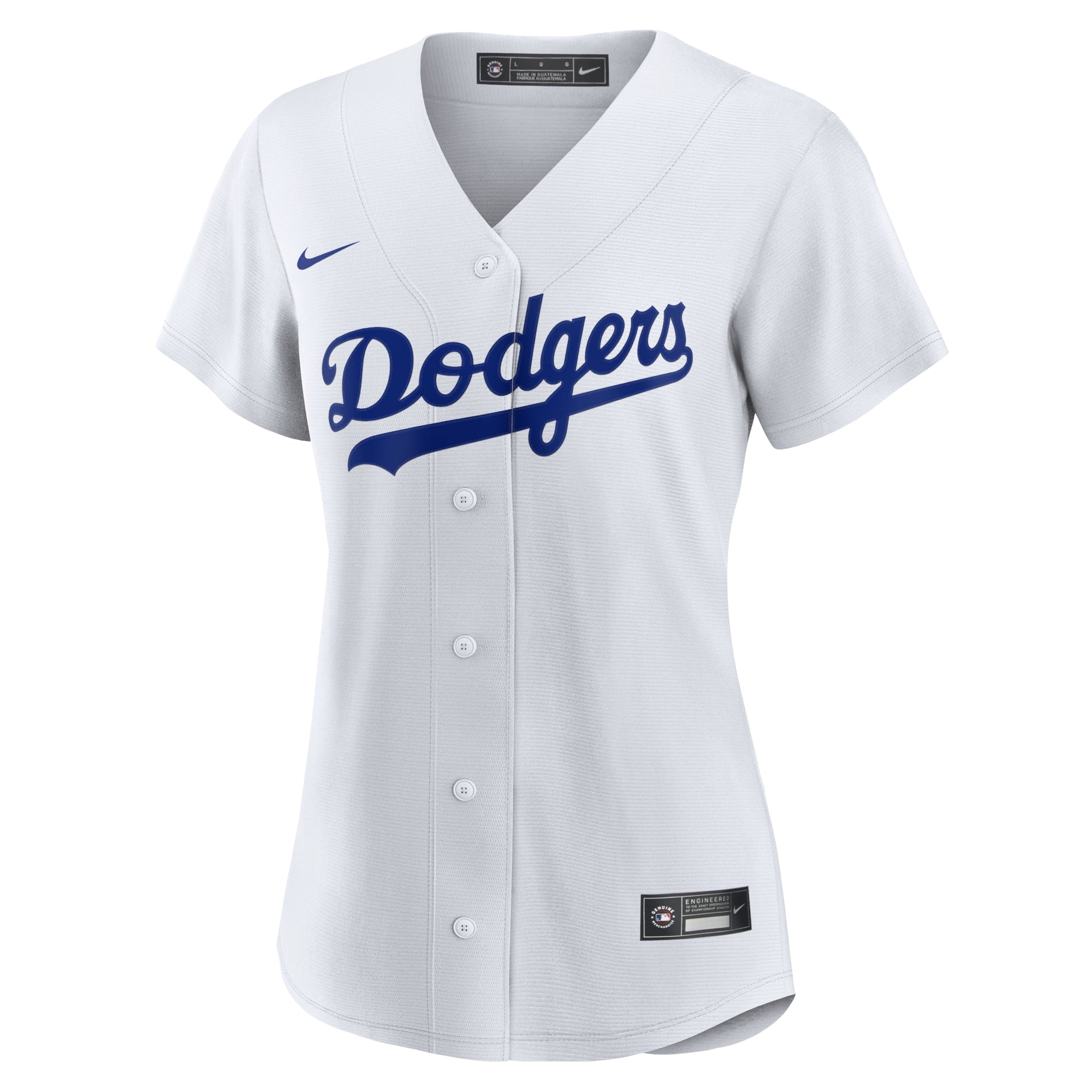 Women's Nike White Los Angeles Dodgers Home Replica Team Jersey
