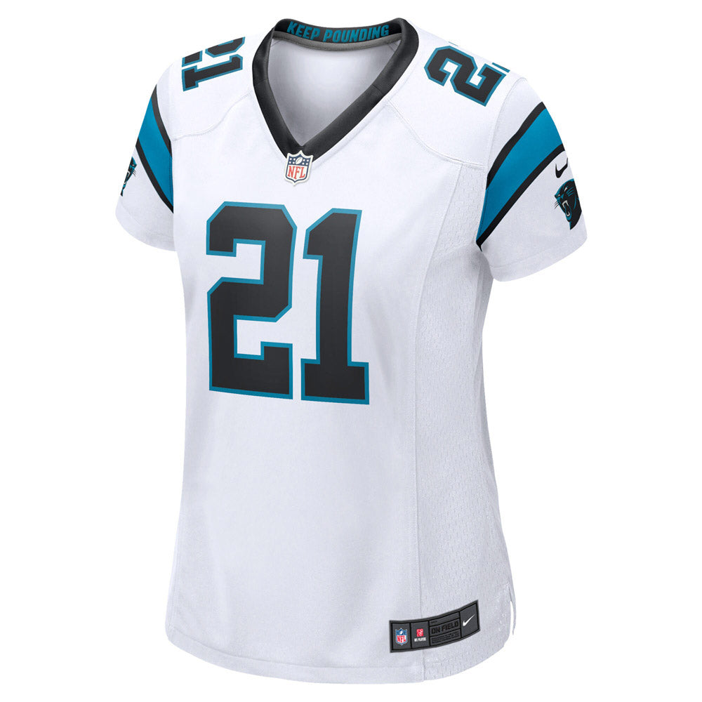 Women's Carolina Panthers Jeremy Chinn Game Jersey White