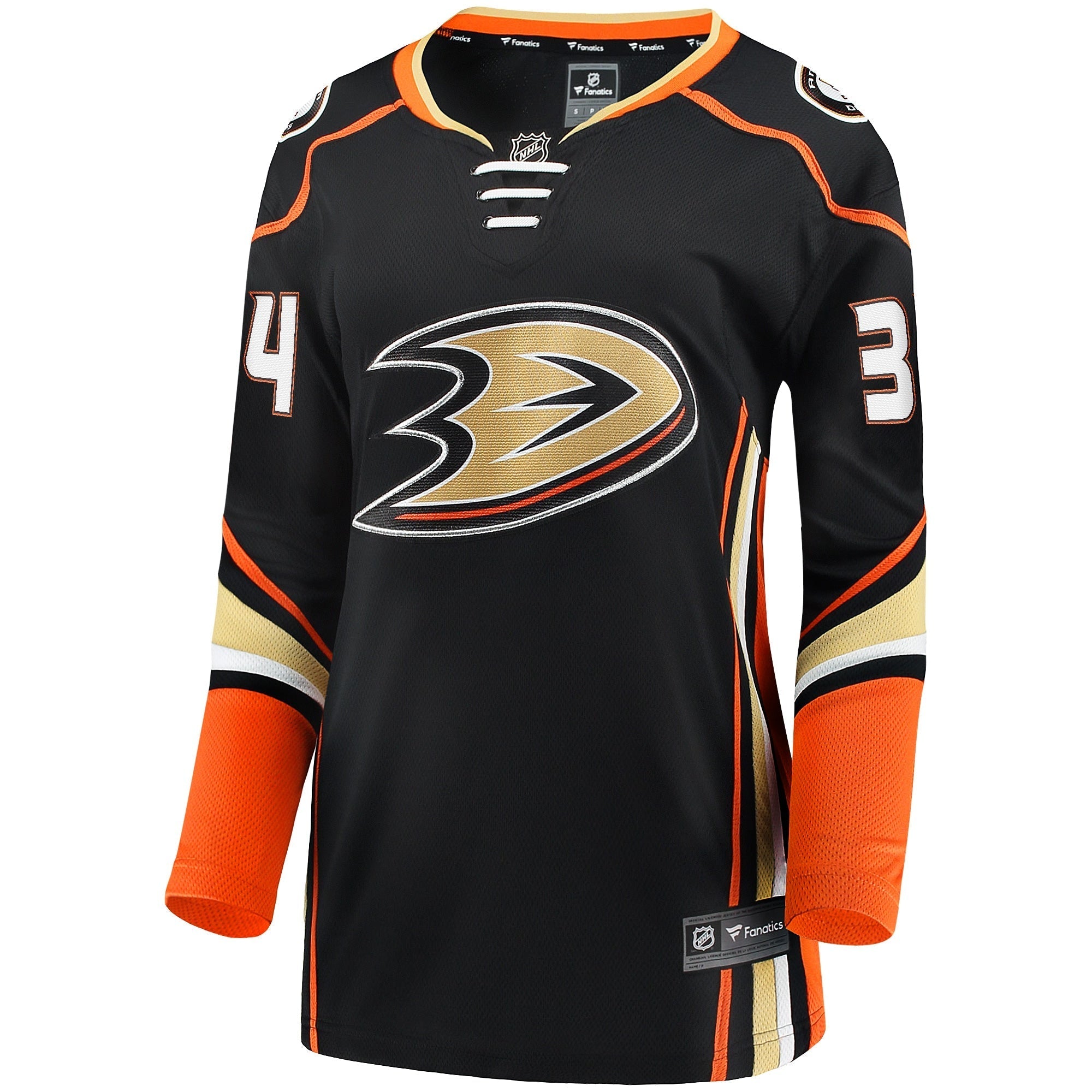 Women's Fanatics Branded Sam Steel Black Anaheim Ducks 2017 Breakaway Player Jersey