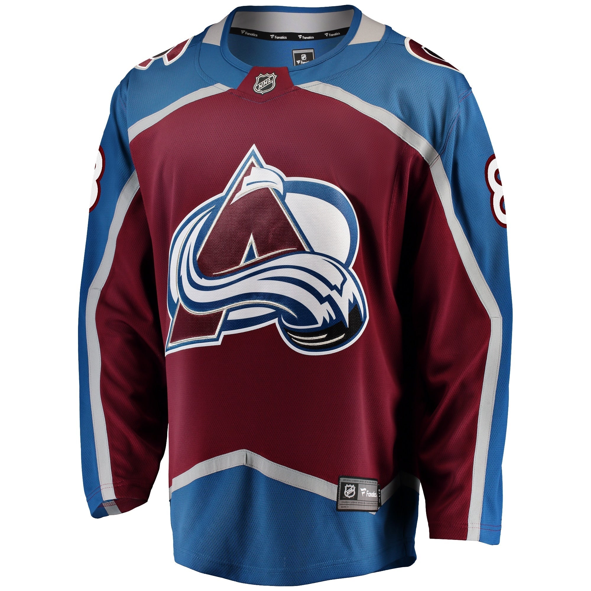 Men's Fanatics Branded Cale Makar Burgundy Colorado Avalanche Home Premier Breakaway Player Jersey