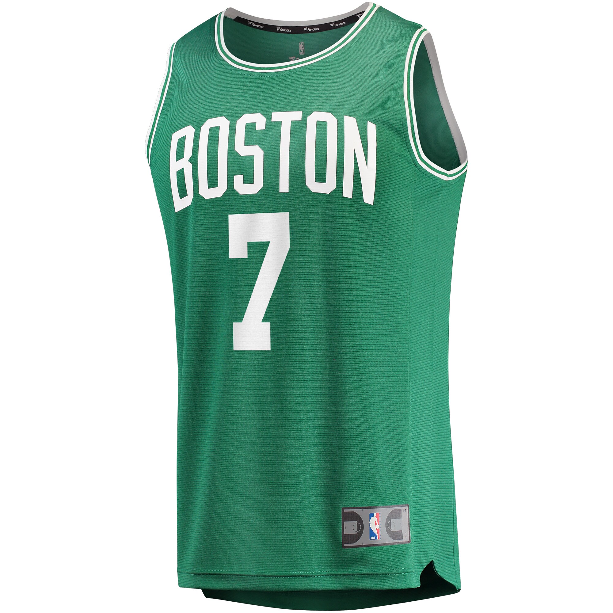 Jaylen Brown Boston Celtics Fanatics Branded Fast Break Replica Player Jersey - Green