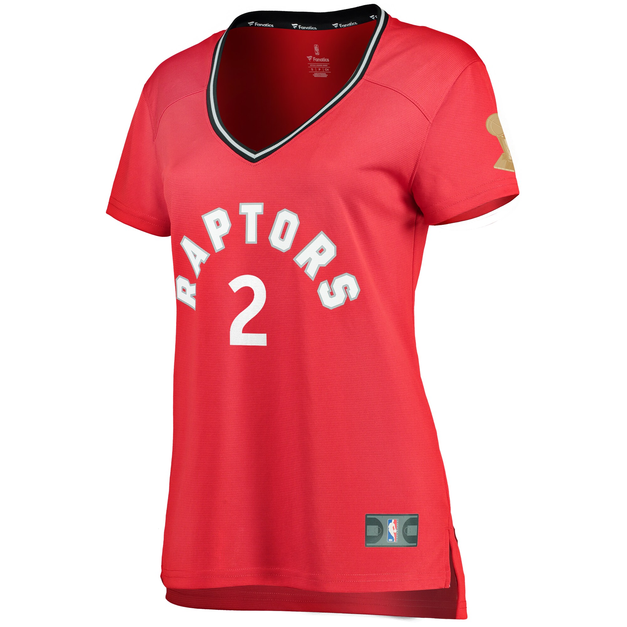Kawhi Leonard Toronto Raptors Fanatics Branded Women's 2019 NBA Finals Champions Fast Break Replica Player Jersey Red - Icon Edition