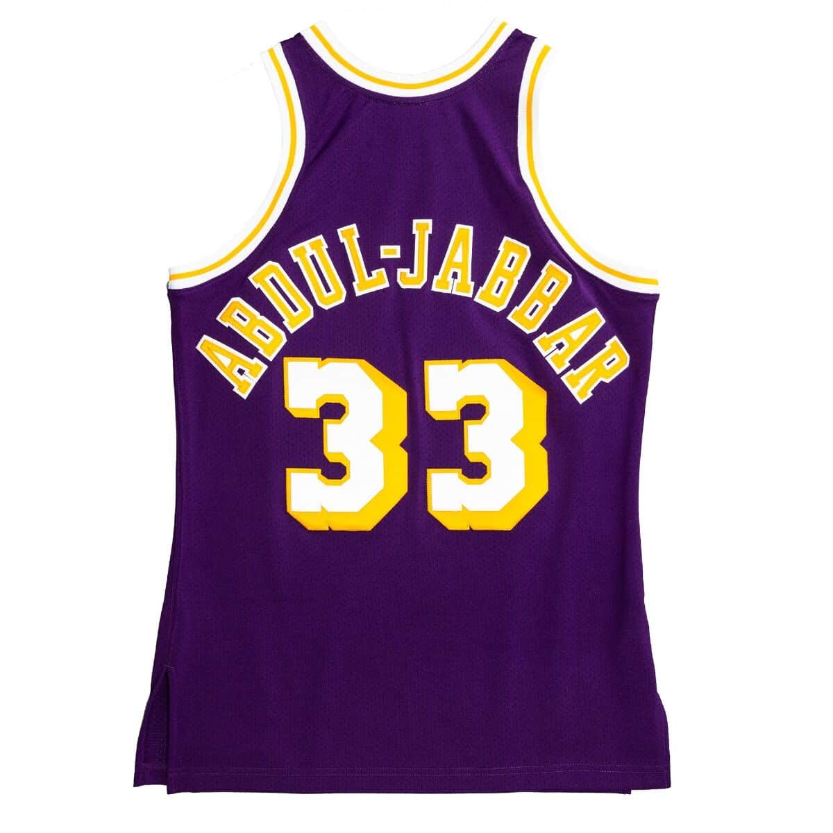 Authentic Jersey Los Angeles Lakers 1983-84 Kareem Abdul-Jabbar