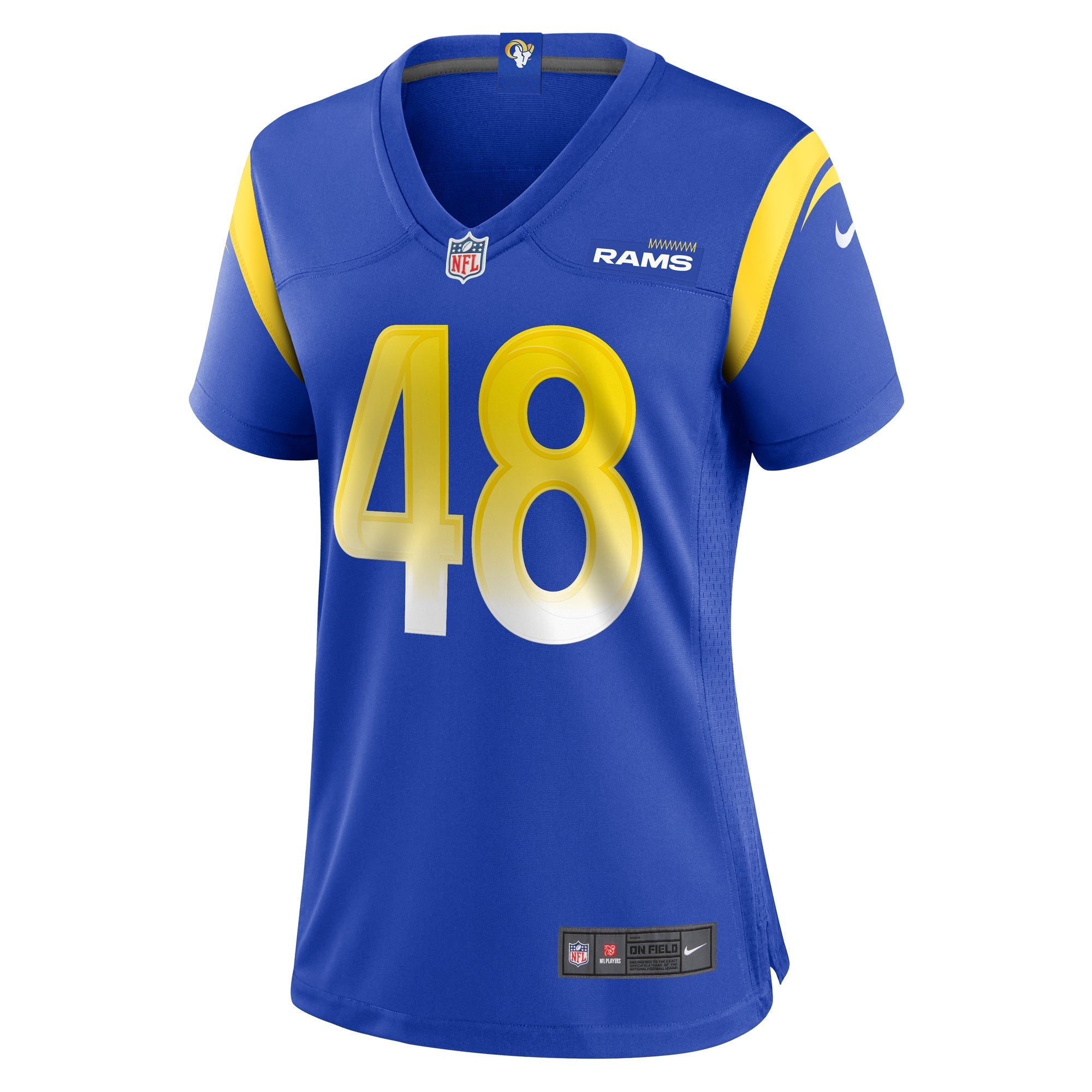 Women's Nike Jaiden Woodbey Royal Los Angeles Rams Home Game Jersey