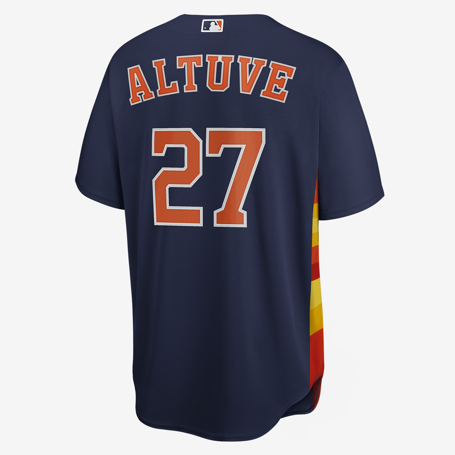 MLB Houston Astros (Jose Altuve) Men's Replica Baseball Jersey - Navy