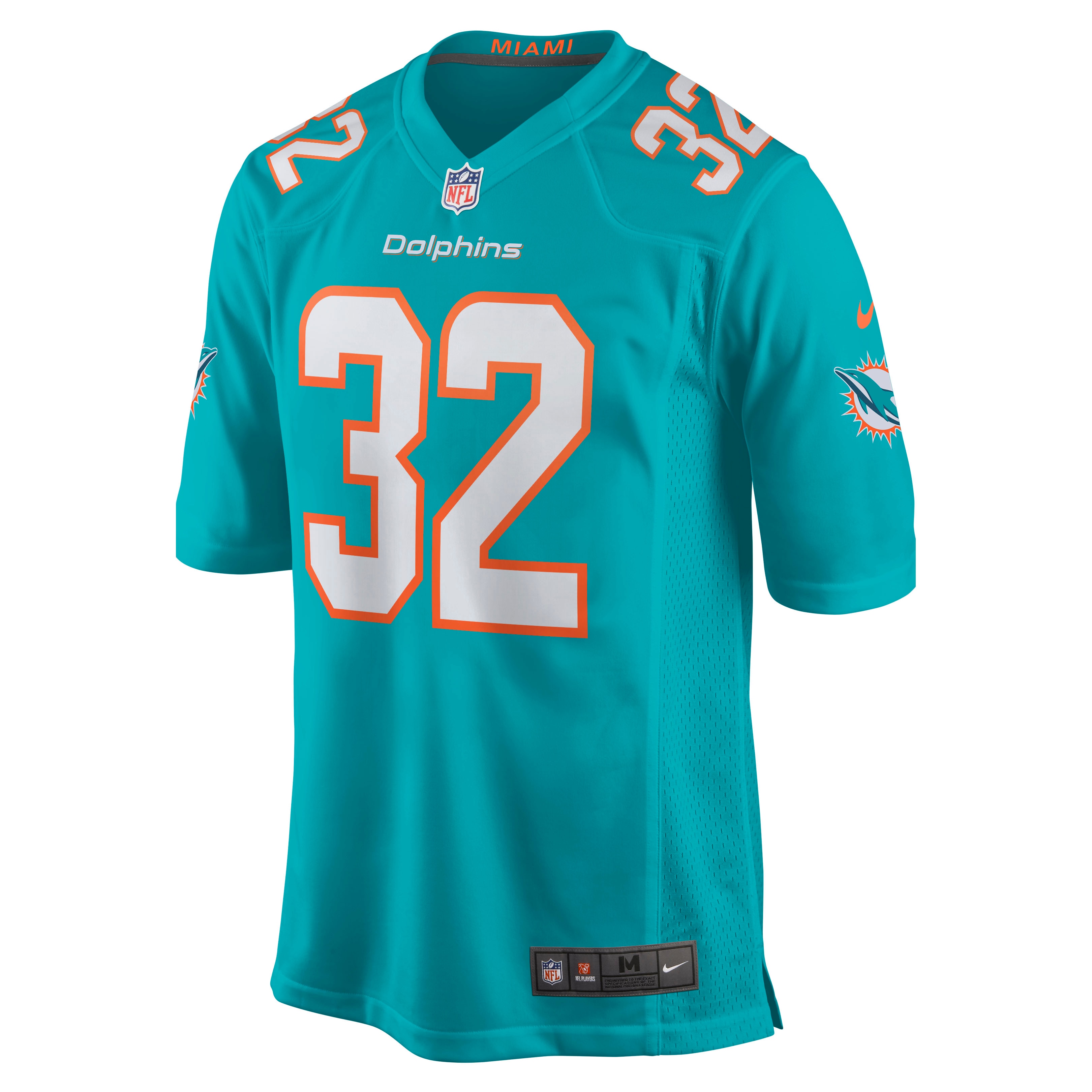 Patrick Laird Miami Dolphins Nike Game Jersey - Aqua