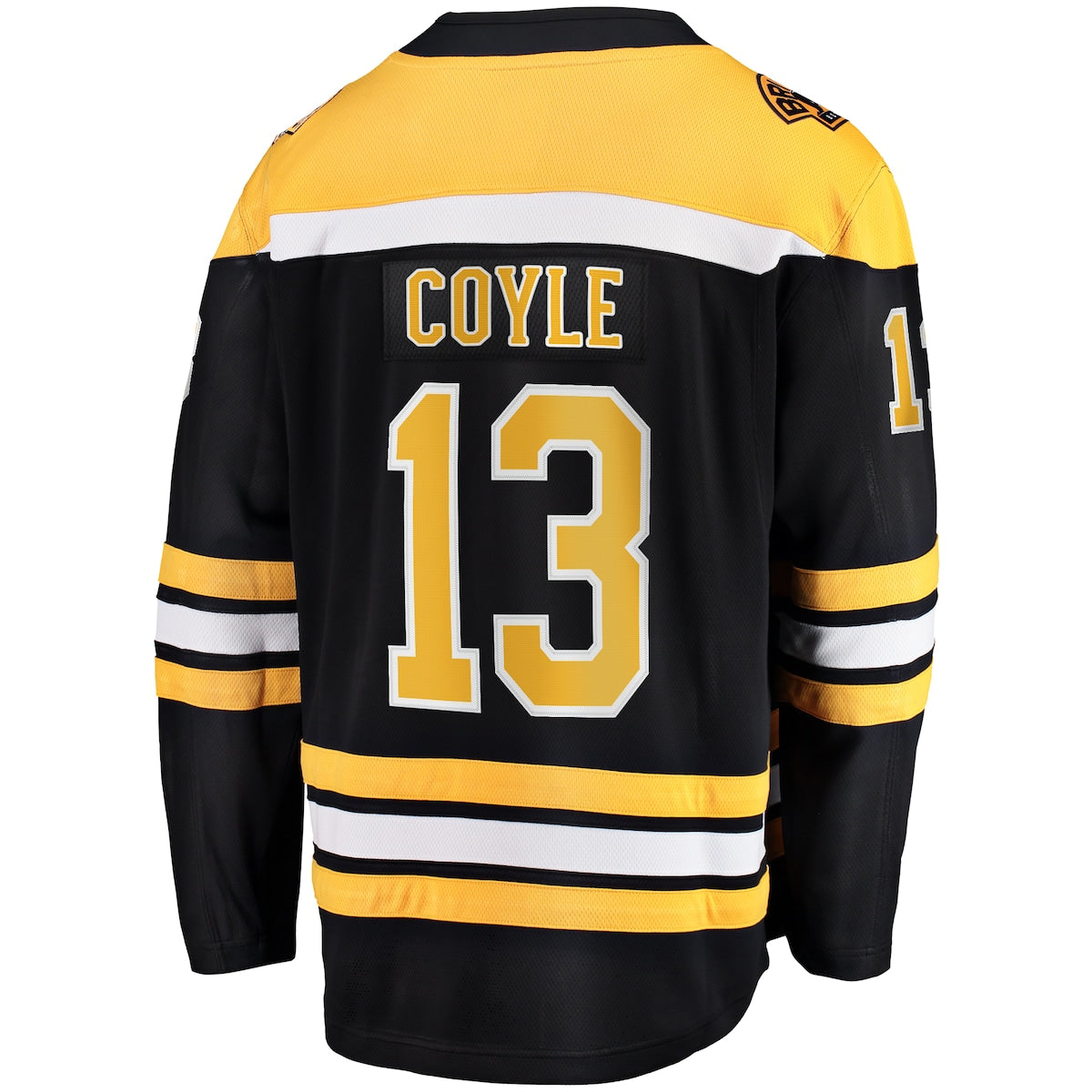 Men's Charlie Coyle Fanatics Bruins Home Premier Breakaway Jersey - Black