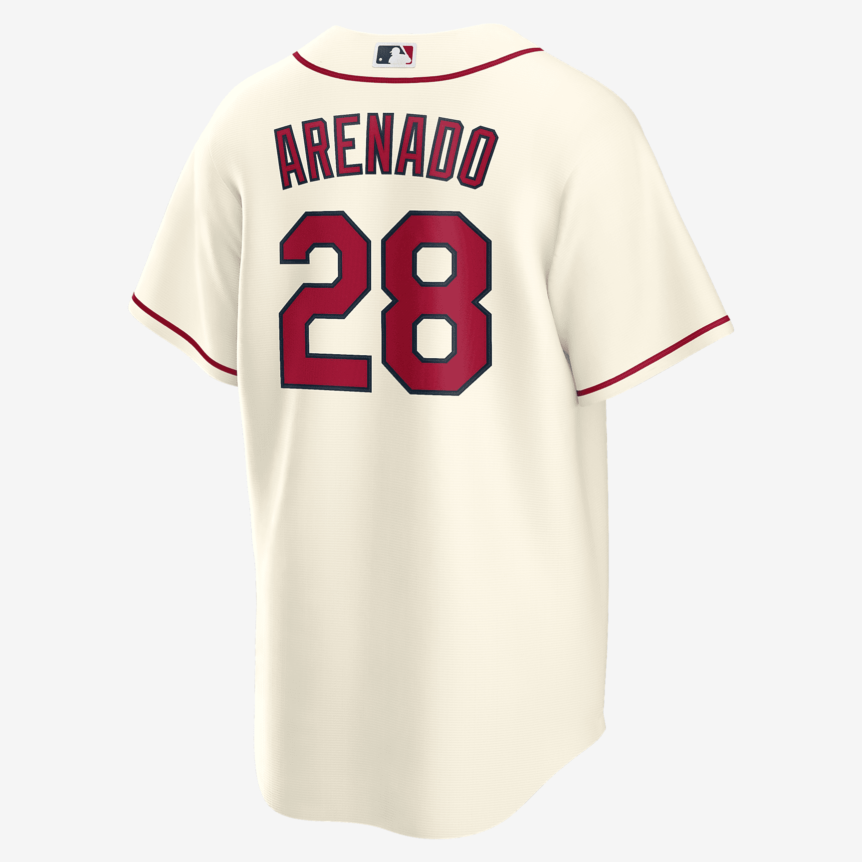 MLB St. Louis Cardinals (Nolan Arenado) Men's Replica Baseball Jersey - Cream