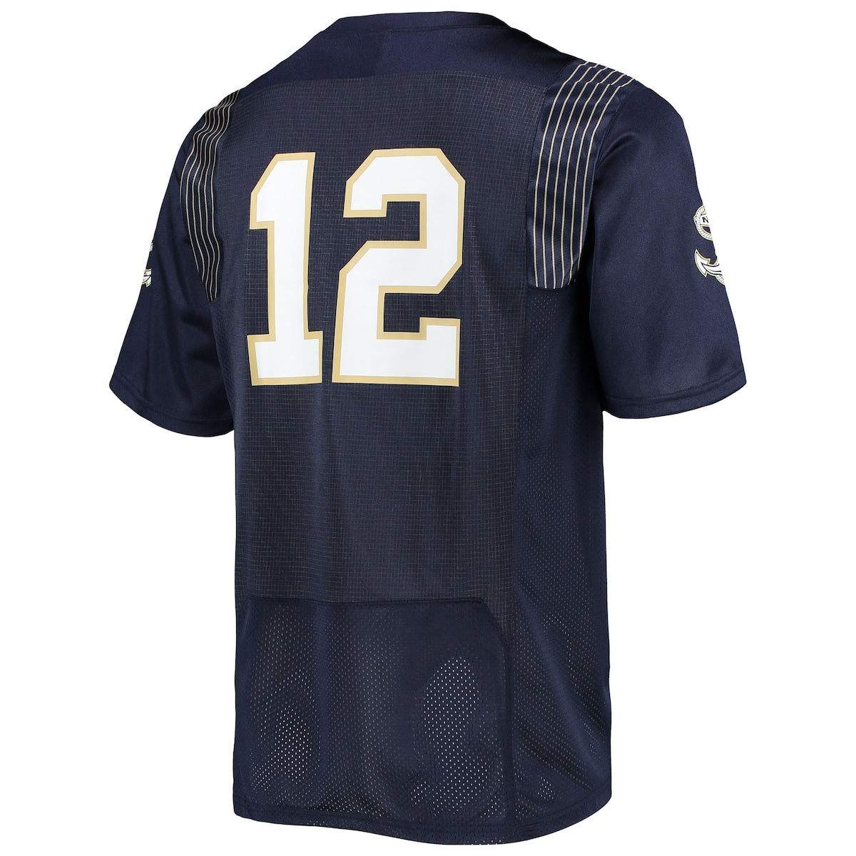 Men's  Under Armour Navy #12 Replica Jersey - Navy