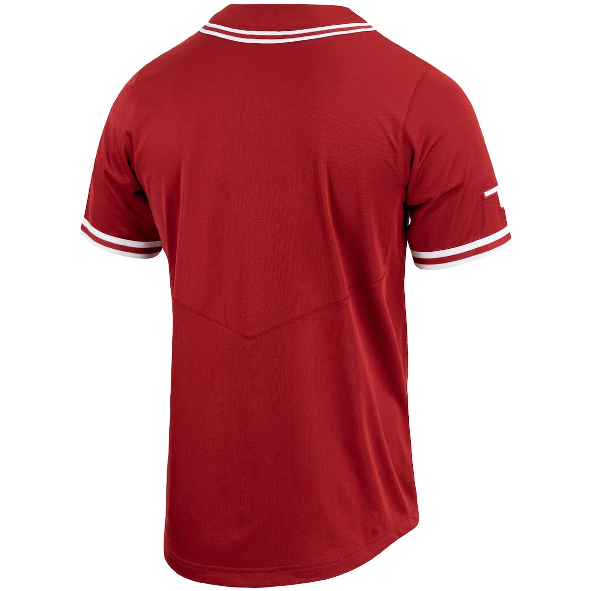 Men's  Nike Oklahoma Replica Full-Button Baseball Jersey - Red