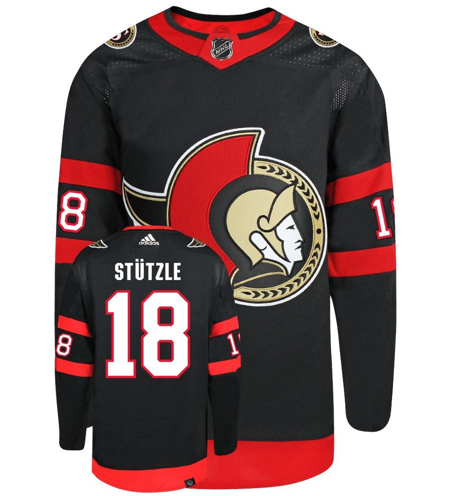 Tim Stutzle Ottawa Senators Adidas Primegreen Authentic NHL Hockey Jersey
