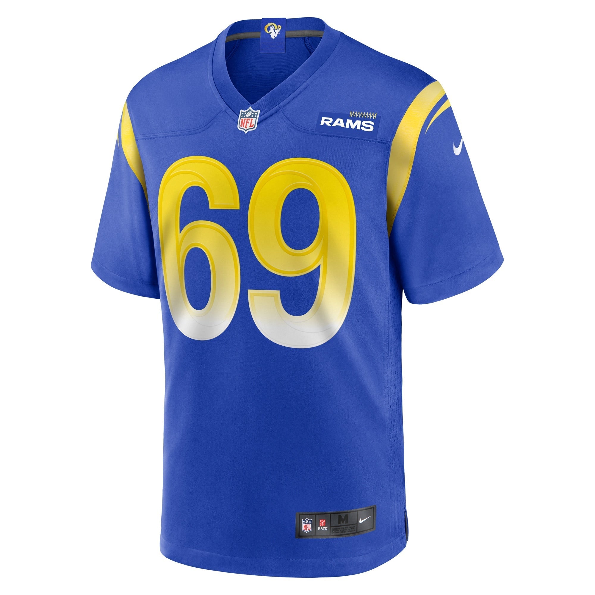 Men's Nike Elijah Garcia Royal Los Angeles Rams Game Player Jersey