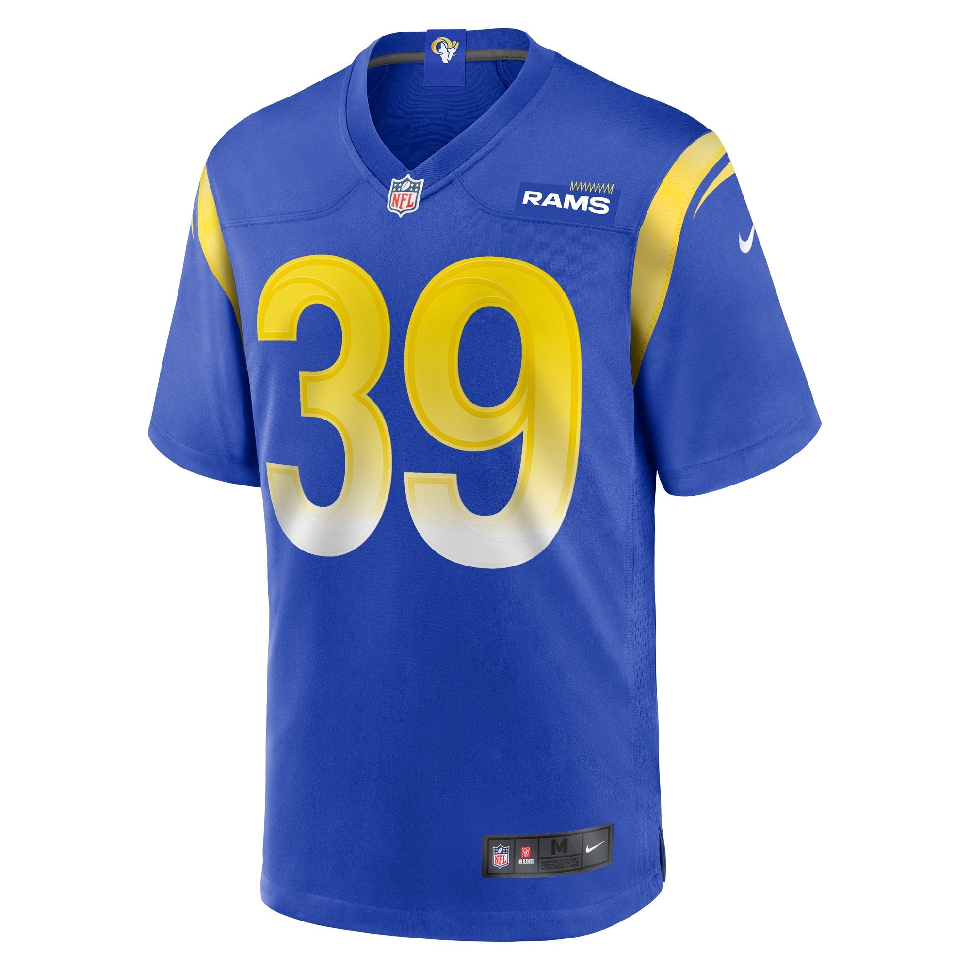 Men's Nike Quindell Johnson Royal Los Angeles Rams Home Game Jersey