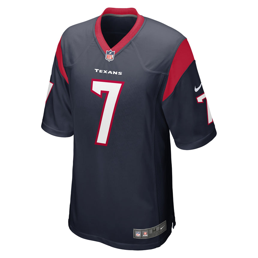 Men's C.J. Stroud Houston Texans Navy Game Jersey
