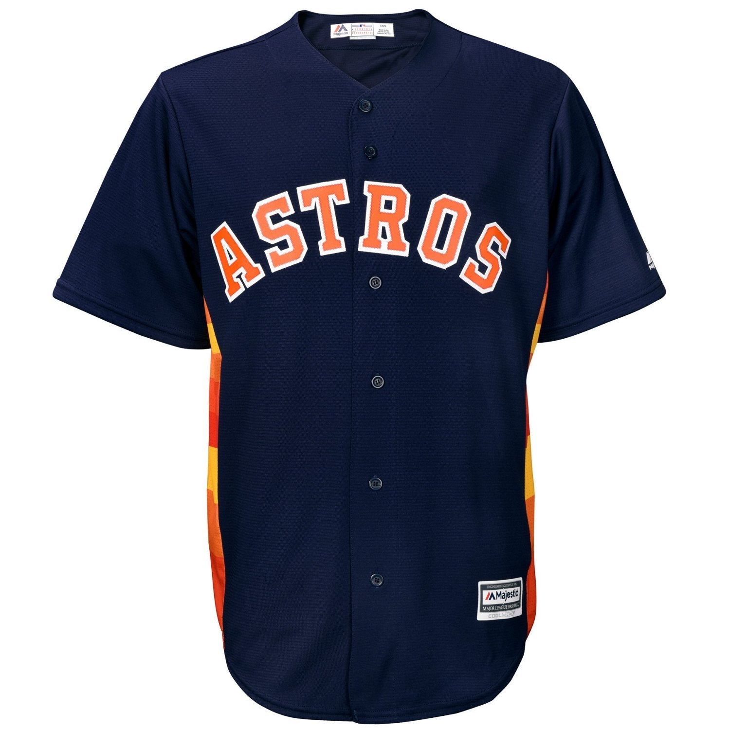 Majestic Men's Houston Astros José Altuve #27 Replica Jersey