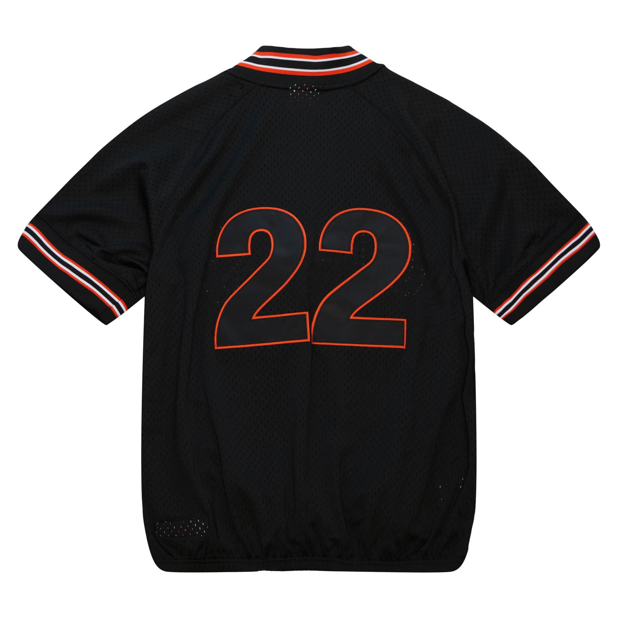 Authentic Will Clark San Francisco Giants 1991 1/4 Zip Jersey