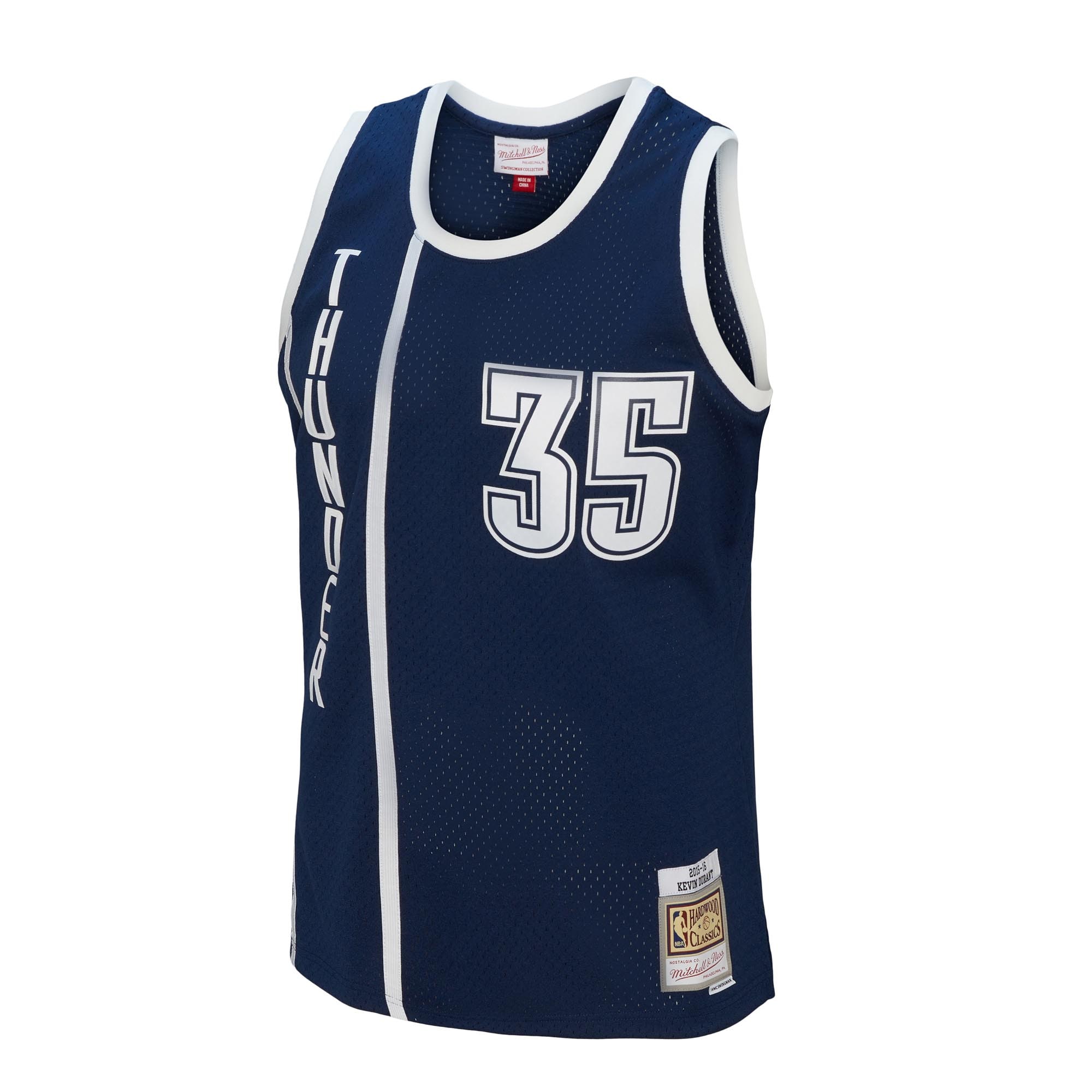 Kevin Durant Oklahoma City Thunder Mitchell & Ness 2015/16 Swingman Jersey - Blue