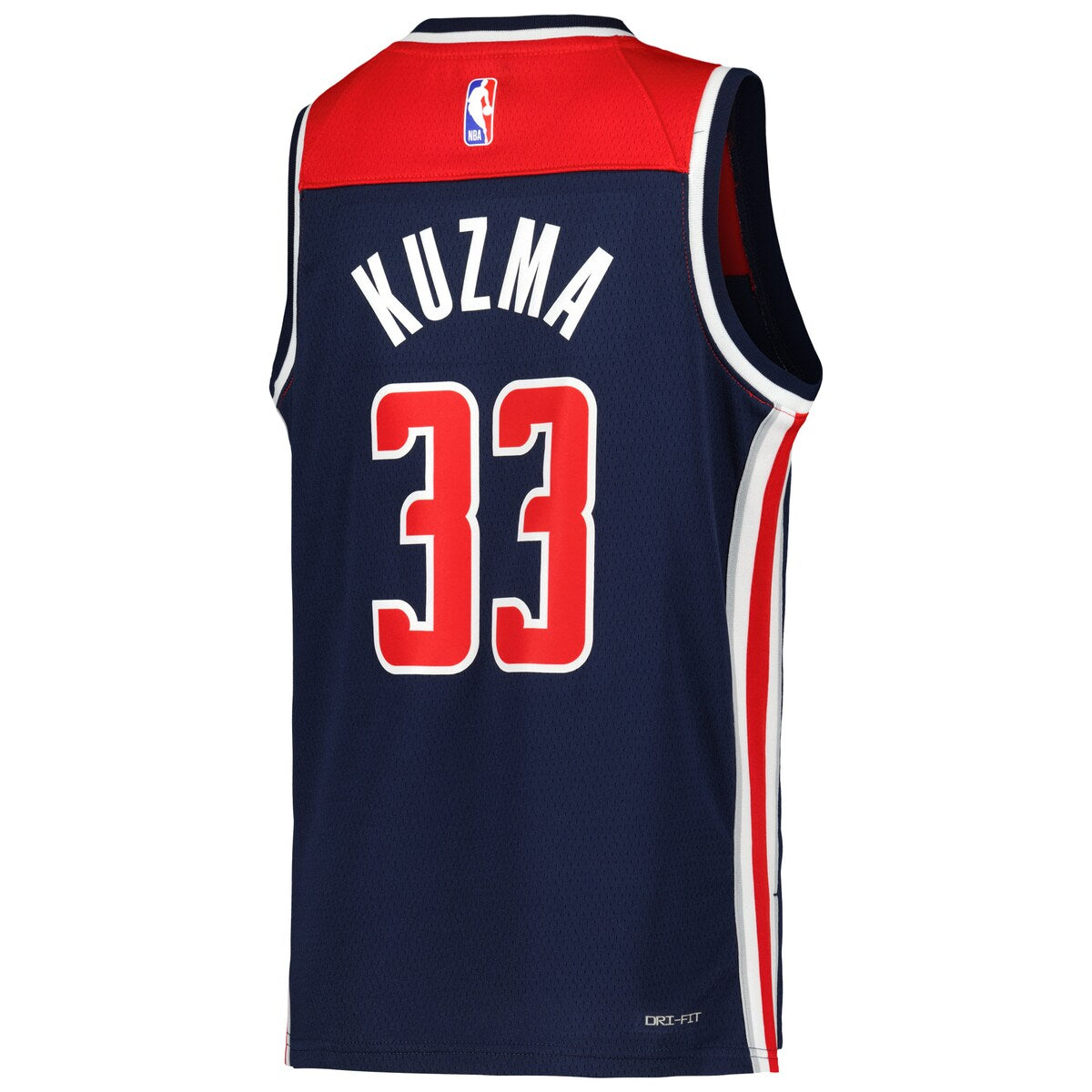 Boys' Grade School Kyle Kuzma Jordans Wizards Swingman Jersey Statement Edition - Navy