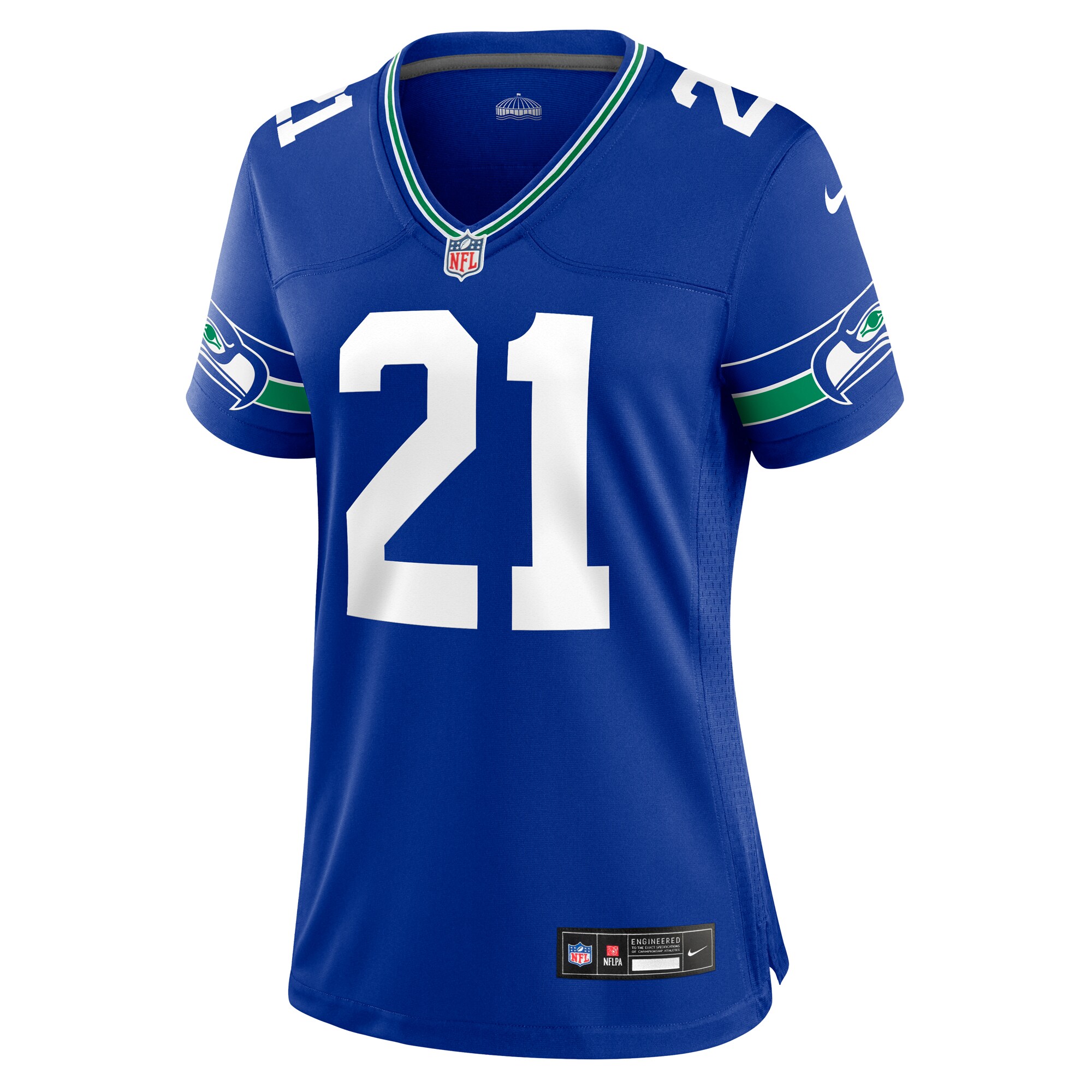 Devon Witherspoon Seattle Seahawks Nike Women's Throwback Player Game Jersey - Royal