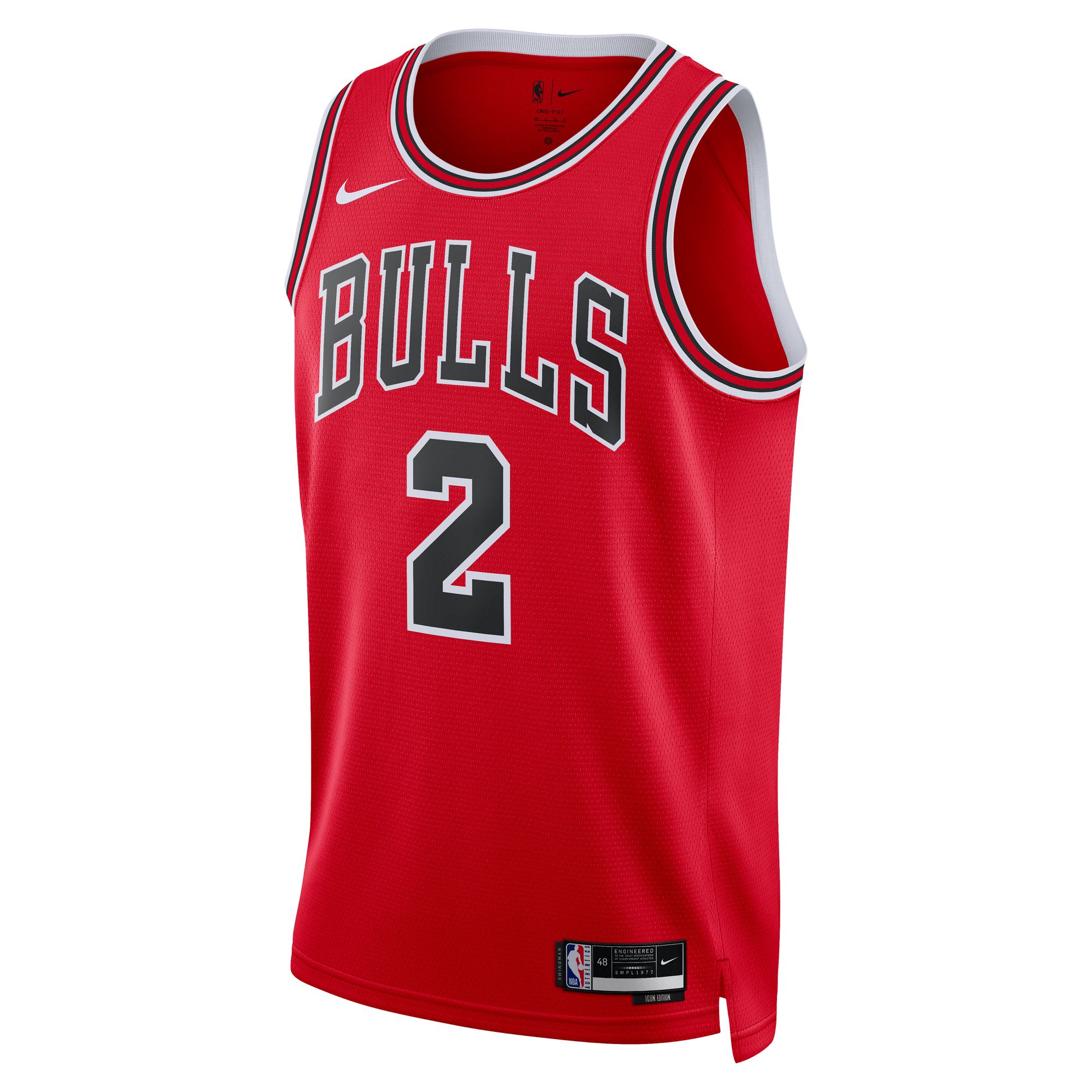 Lonzo Ball Chicago Bulls Nike Unisex Swingman Jersey - Association Edition - Red