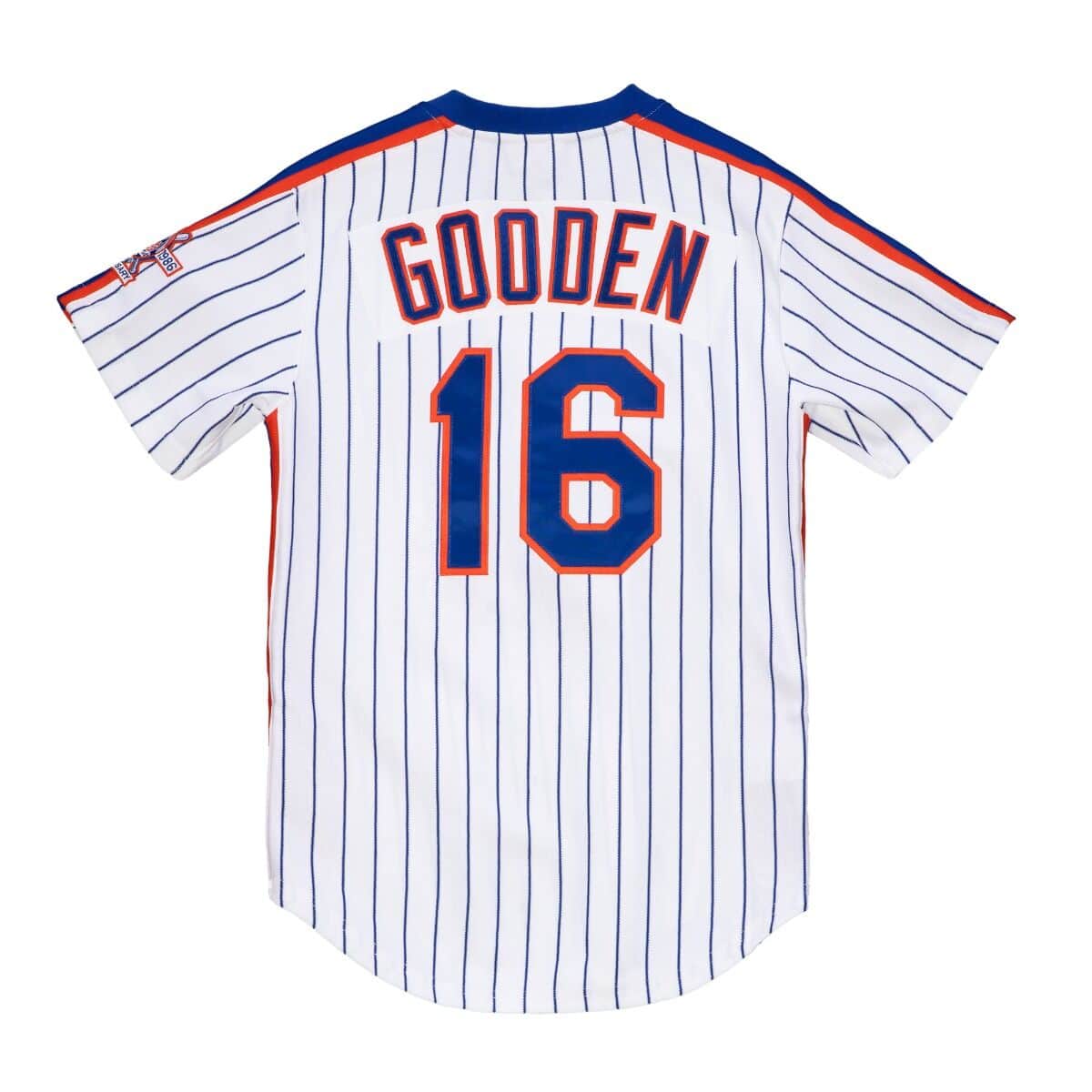 Authentic Jersey New York Mets Home 1986 Dwight Gooden