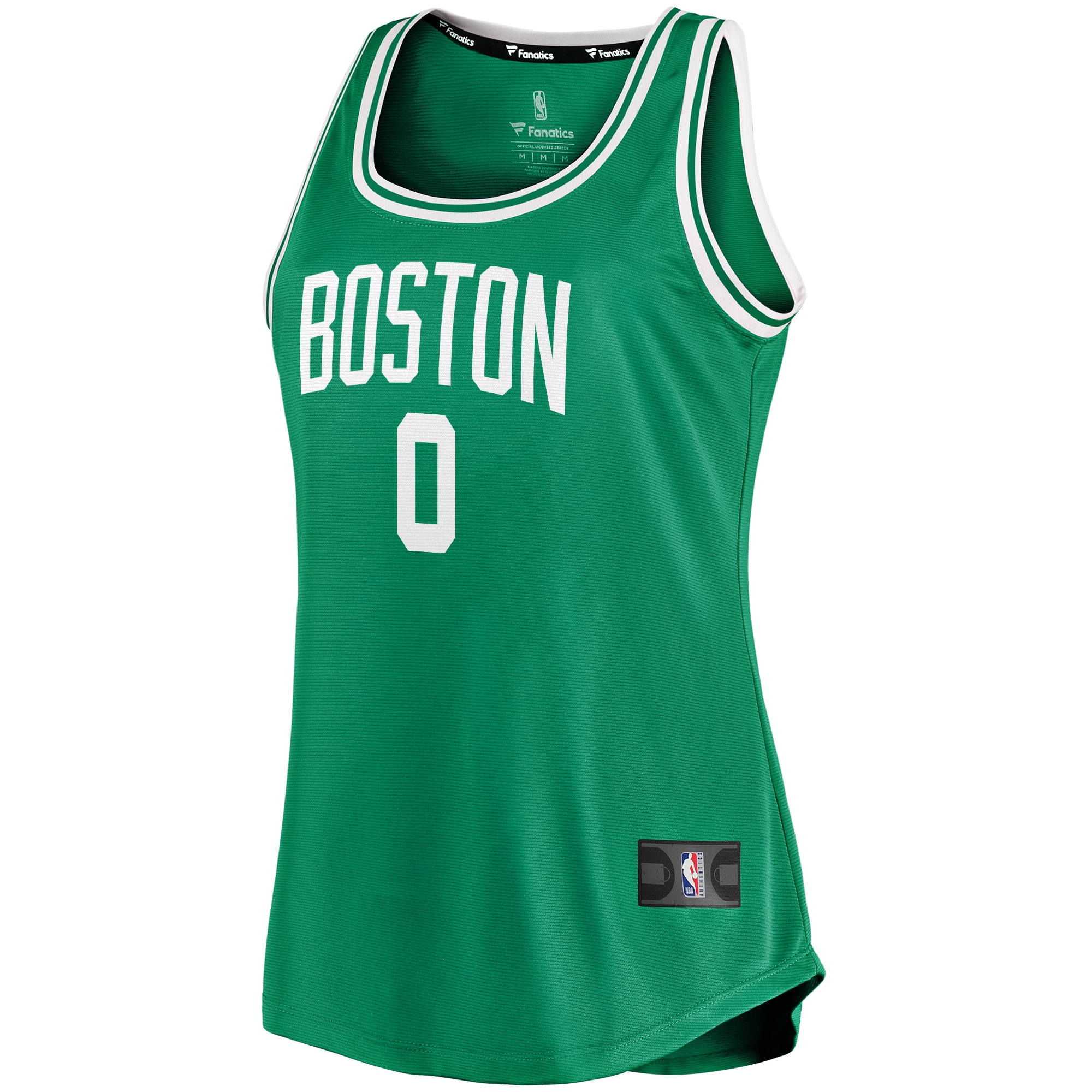 Jayson Tatum Boston Celtics Fanatics Branded Women's Fast Break Team Tank Jersey - Icon Edition - Kelly Green