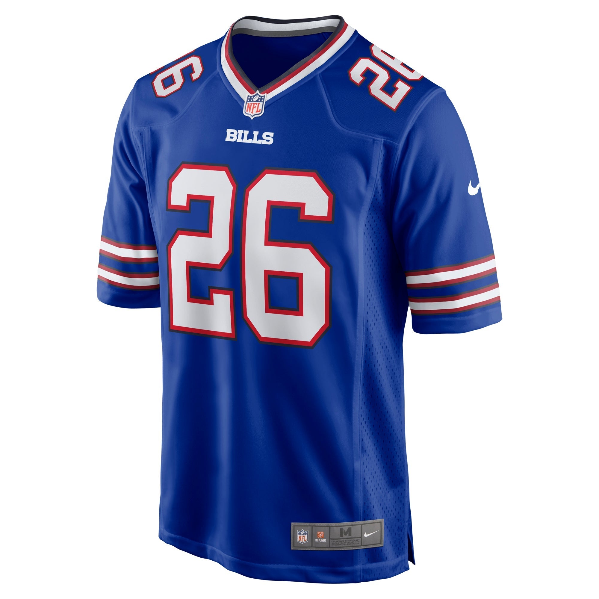 Men's Nike Isaiah Bowser Royal Buffalo Bills Team Game Jersey