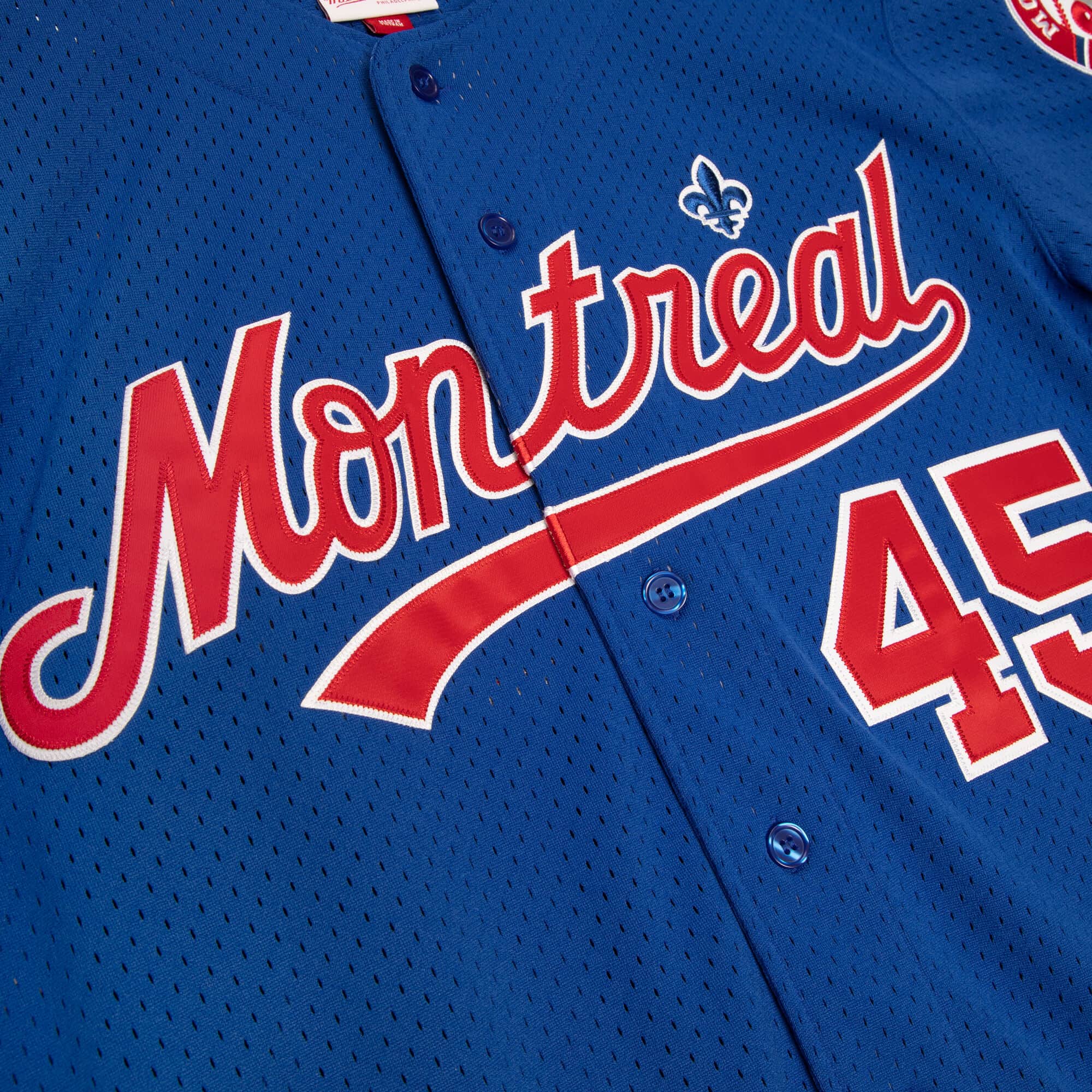Authentic Pedro Martinez Montreal Expos 1997 BP Button Front Jersey