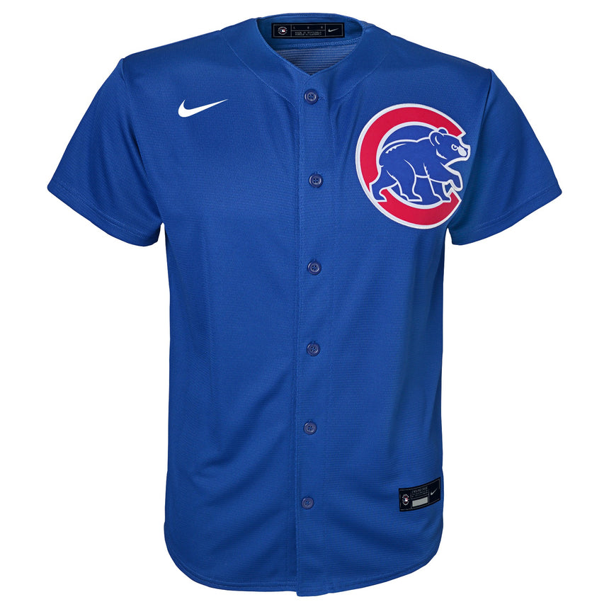 Youth Chicago Cubs BLUE Alternate Replica Team Jersey