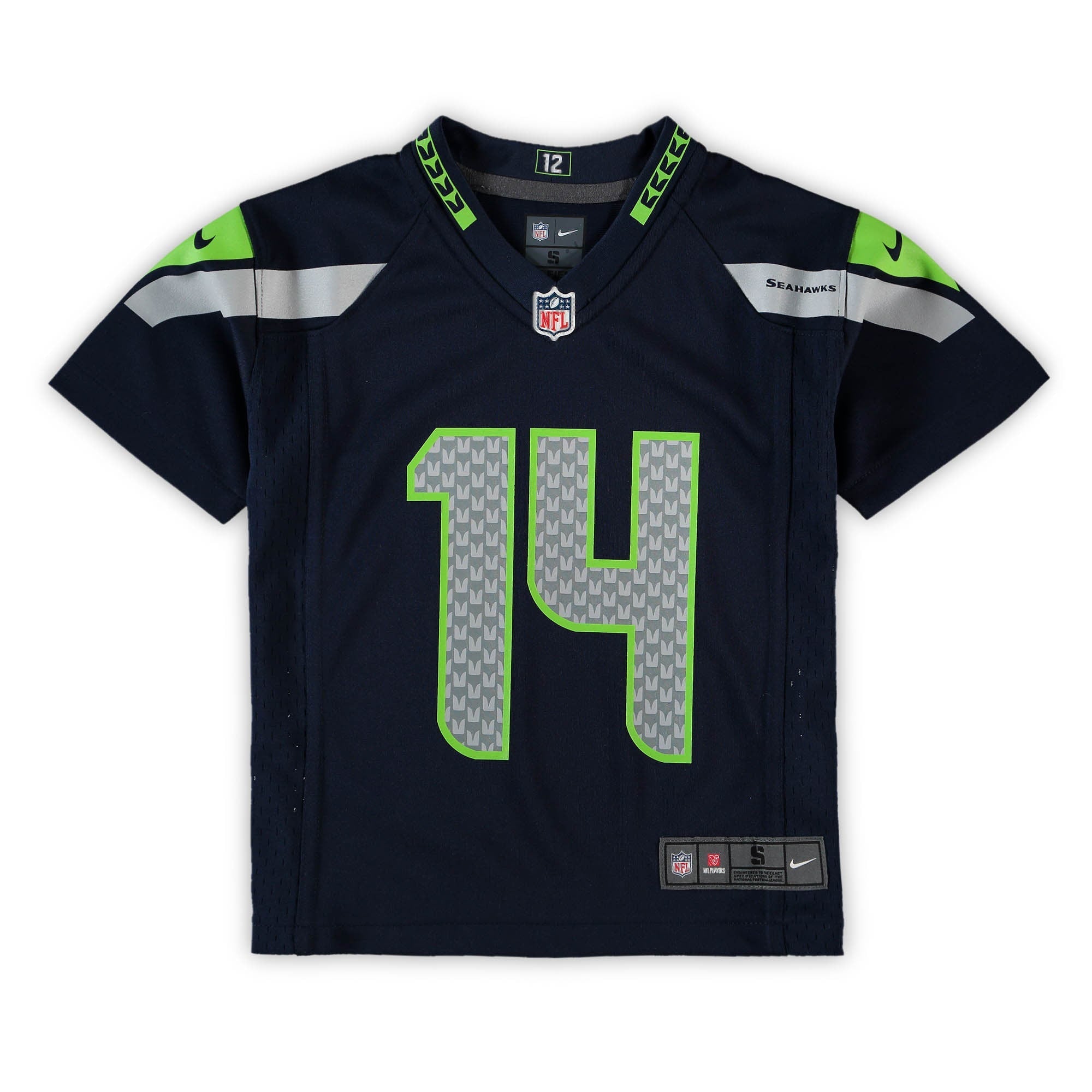 Preschool Nike DK Metcalf Navy Seattle Seahawks Game Jersey