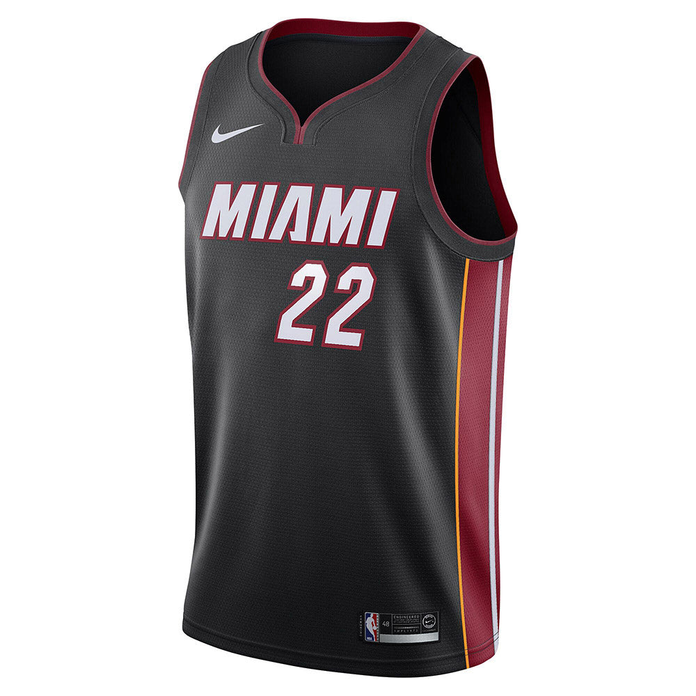 Youth Miami Heat Jimmy Butler Icon Edition Jersey - Black